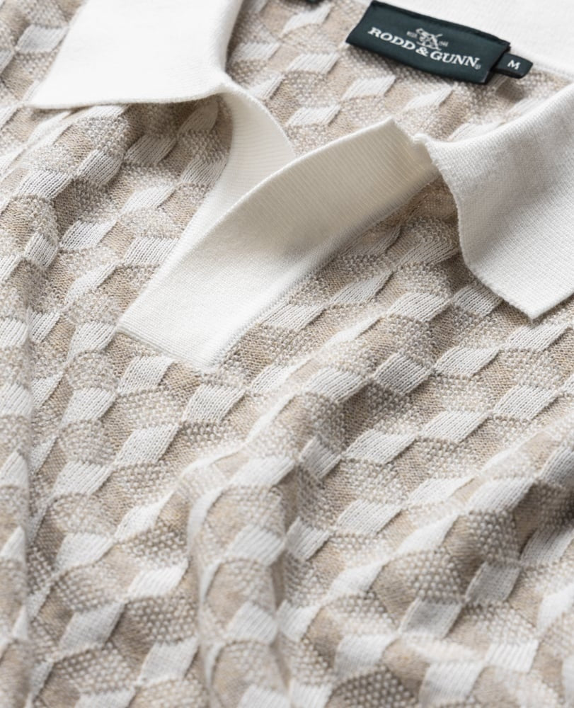 Rodd & Gunn Galdfield Knitted Polo