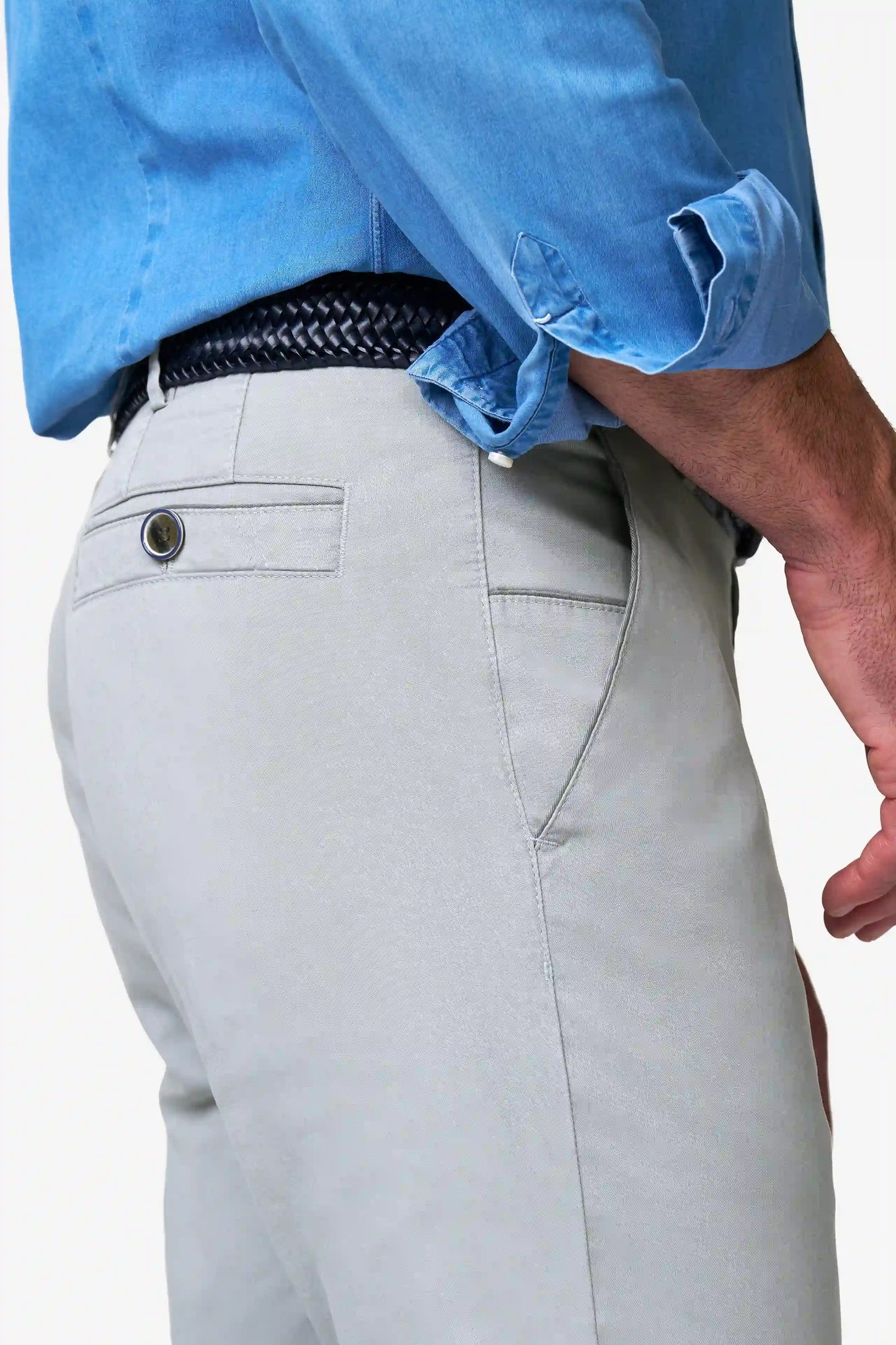Meyer Oslo Cotton Trouser