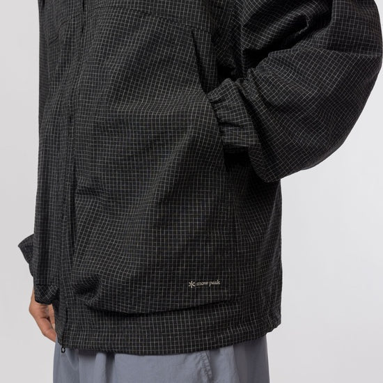 Snow Peak Kasuri Ripstop Jacket – Black
