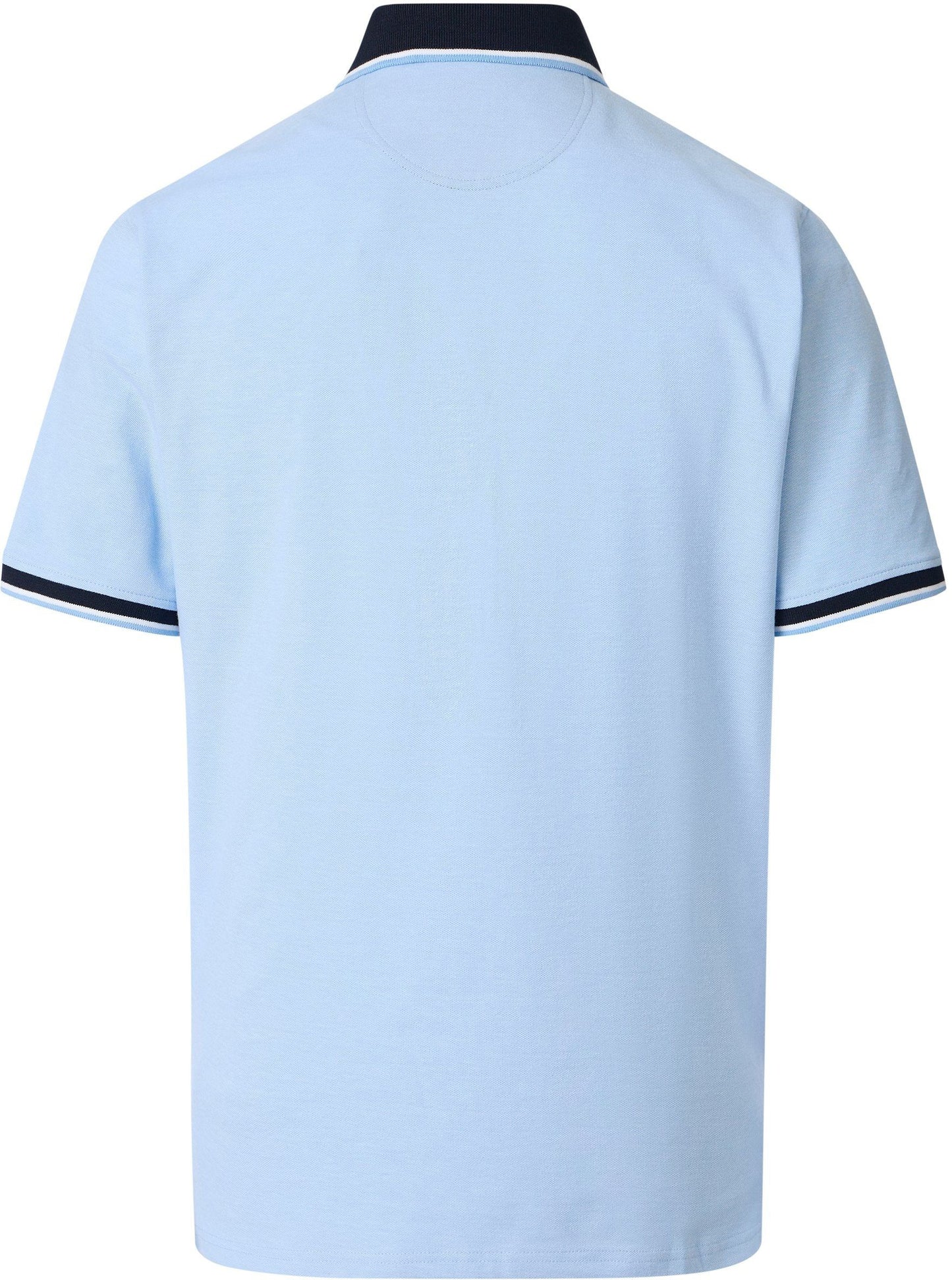 Casa Moda Polo Shirt Piqué Contrast Blue