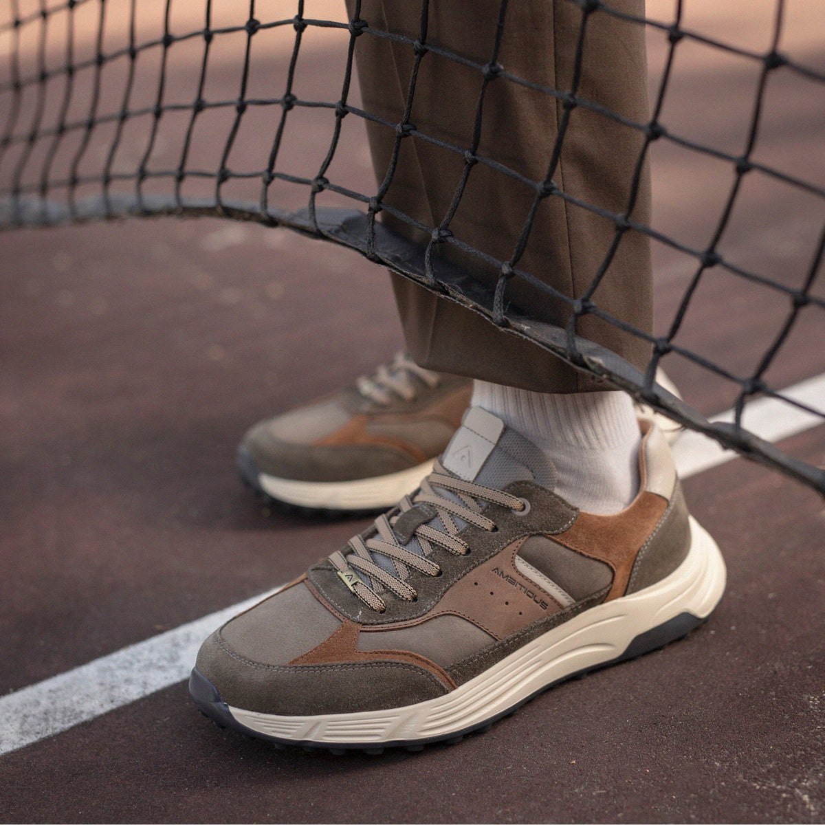 Ambitious Hall Casual Sneakers - Khaki / Taupe