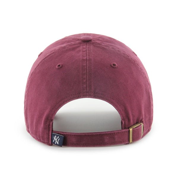 47 Brand New York Yankees Clean Up Cap – Burgundy