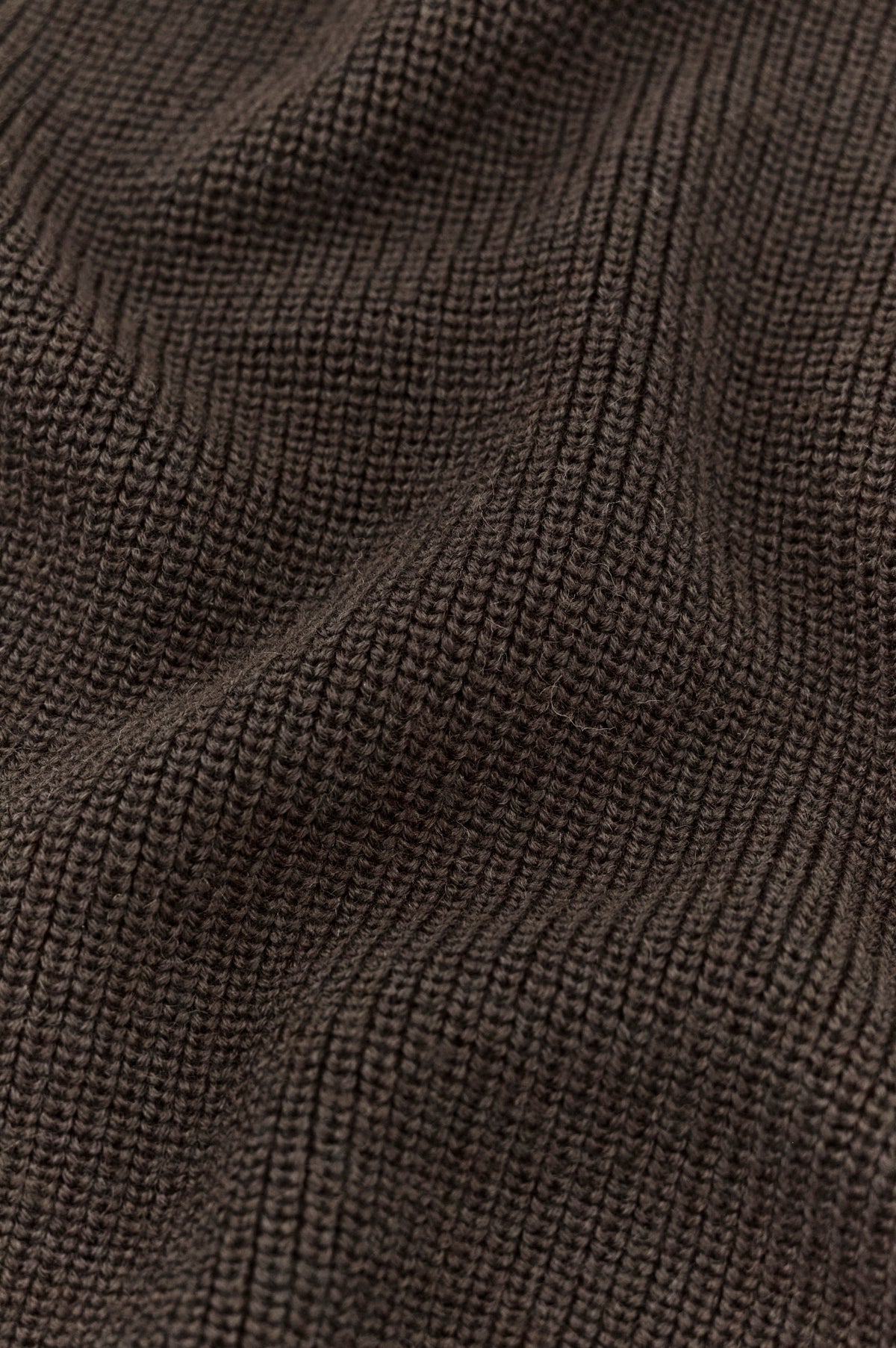 Paul & Shark Tech Wool Half Zip Sweater - Brown