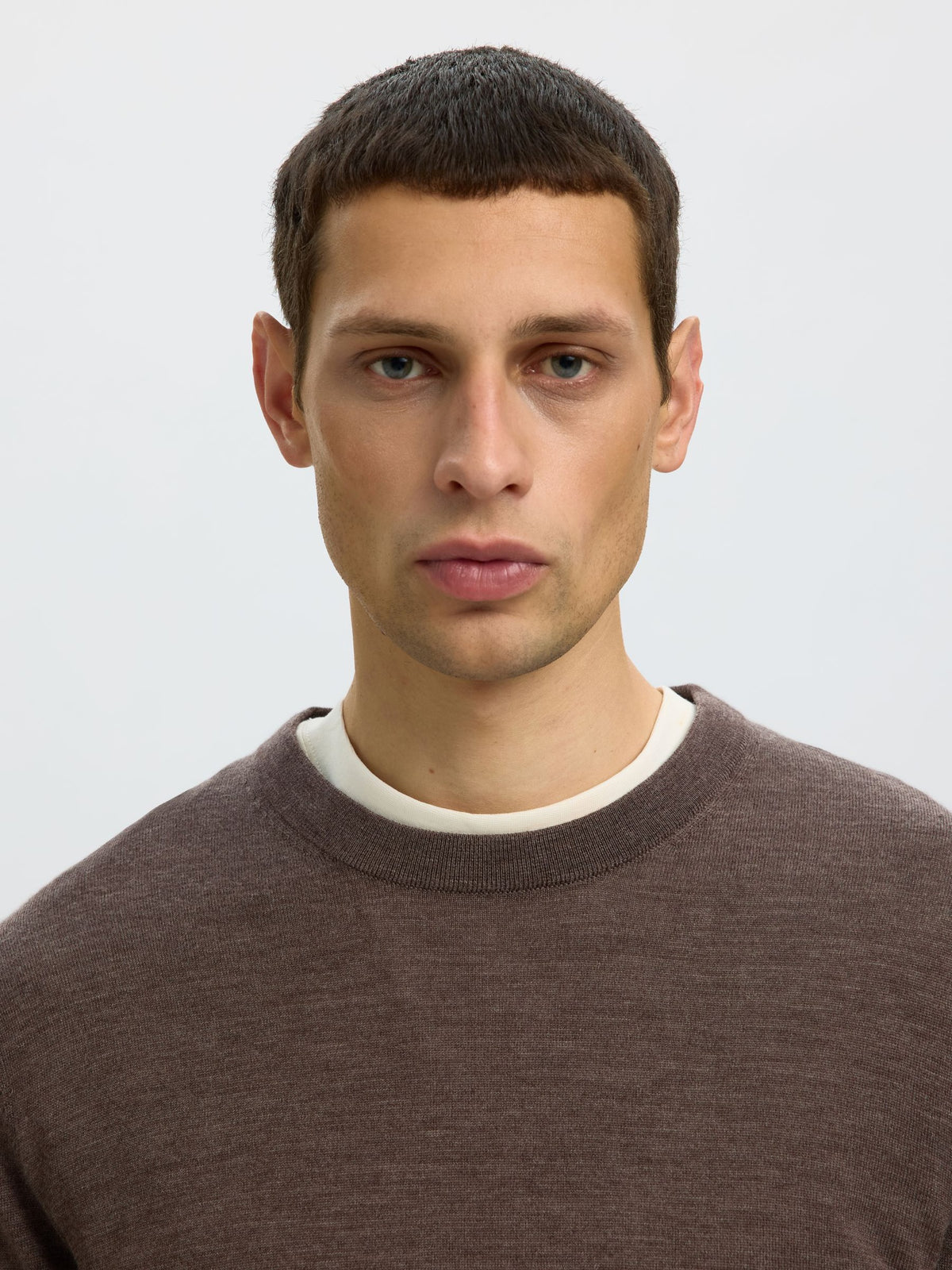 Selected Homme Tray Merino Crew Neck Jumper