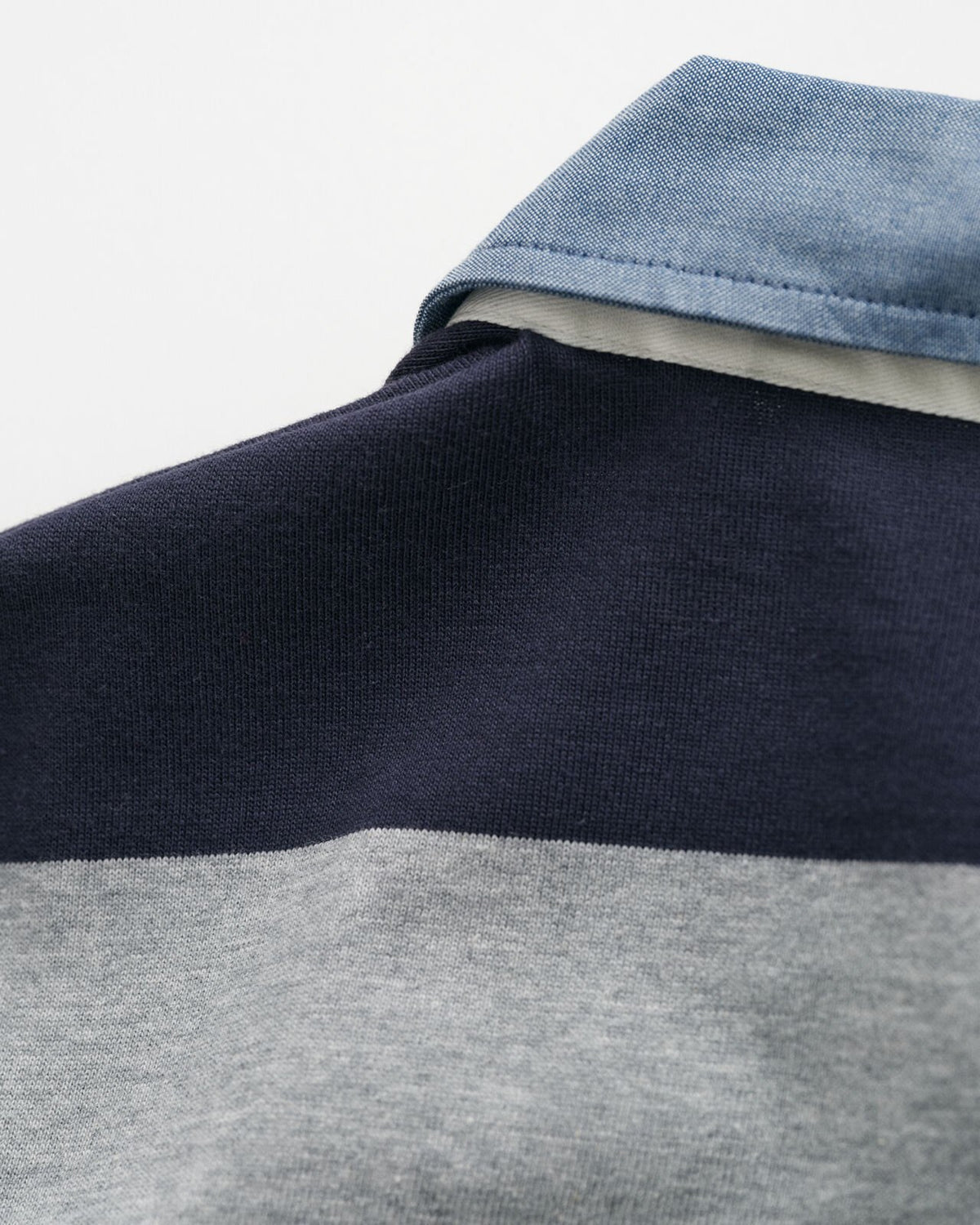 Gant Classic Heavy Rugger - Grey Melange