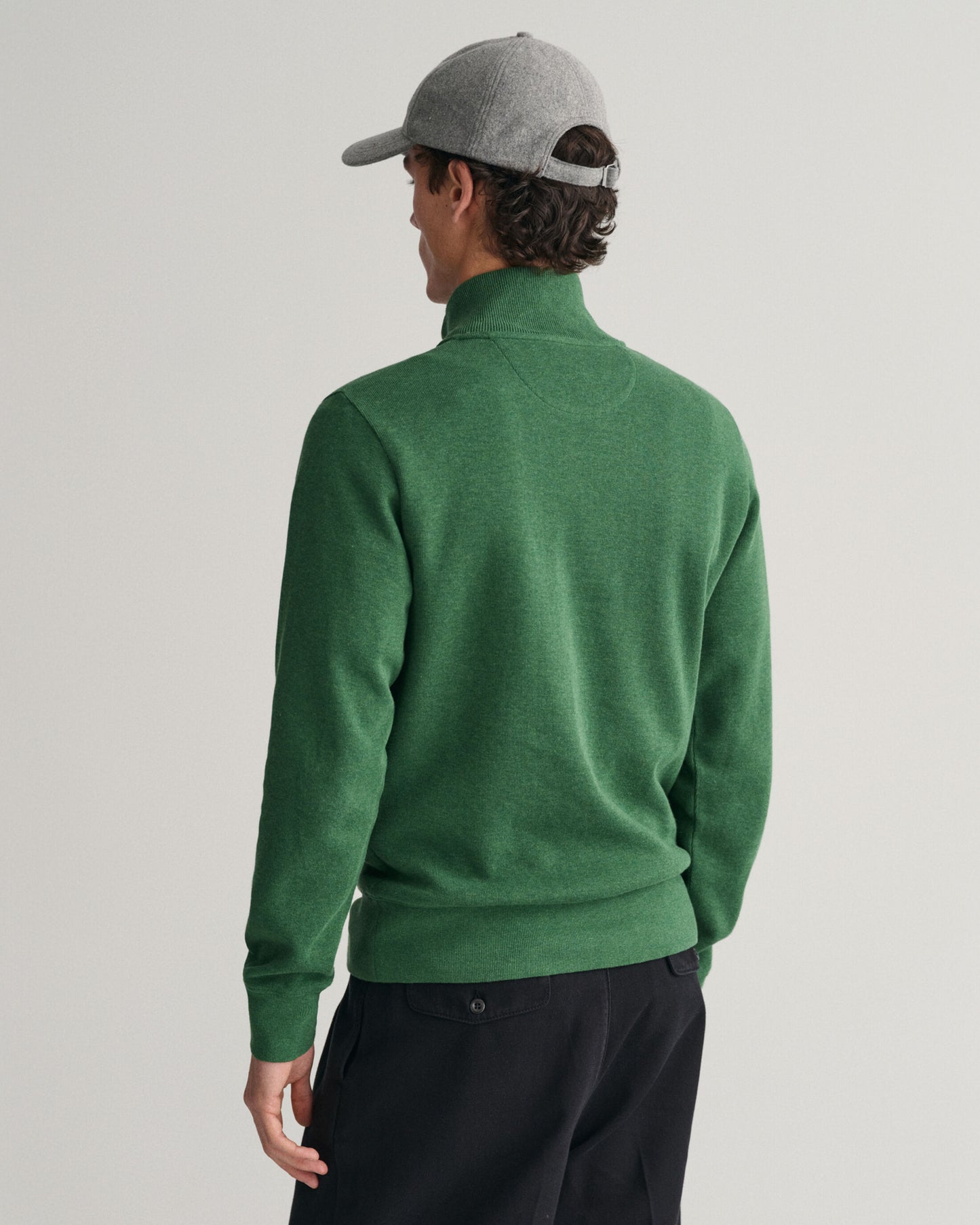 Gant Sacker Rib Half-Zip Sweatshirt