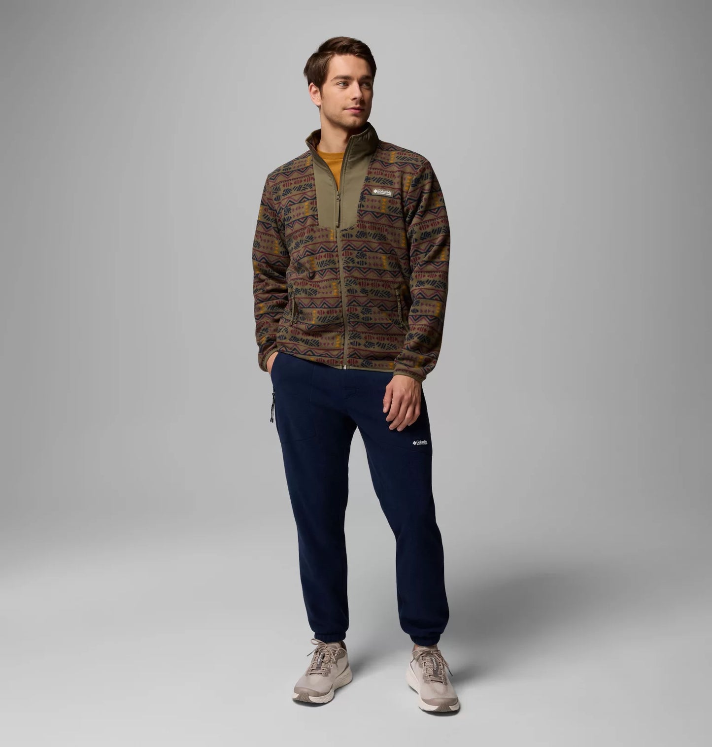 Sequoia Grove Printed Full Zip Fleece