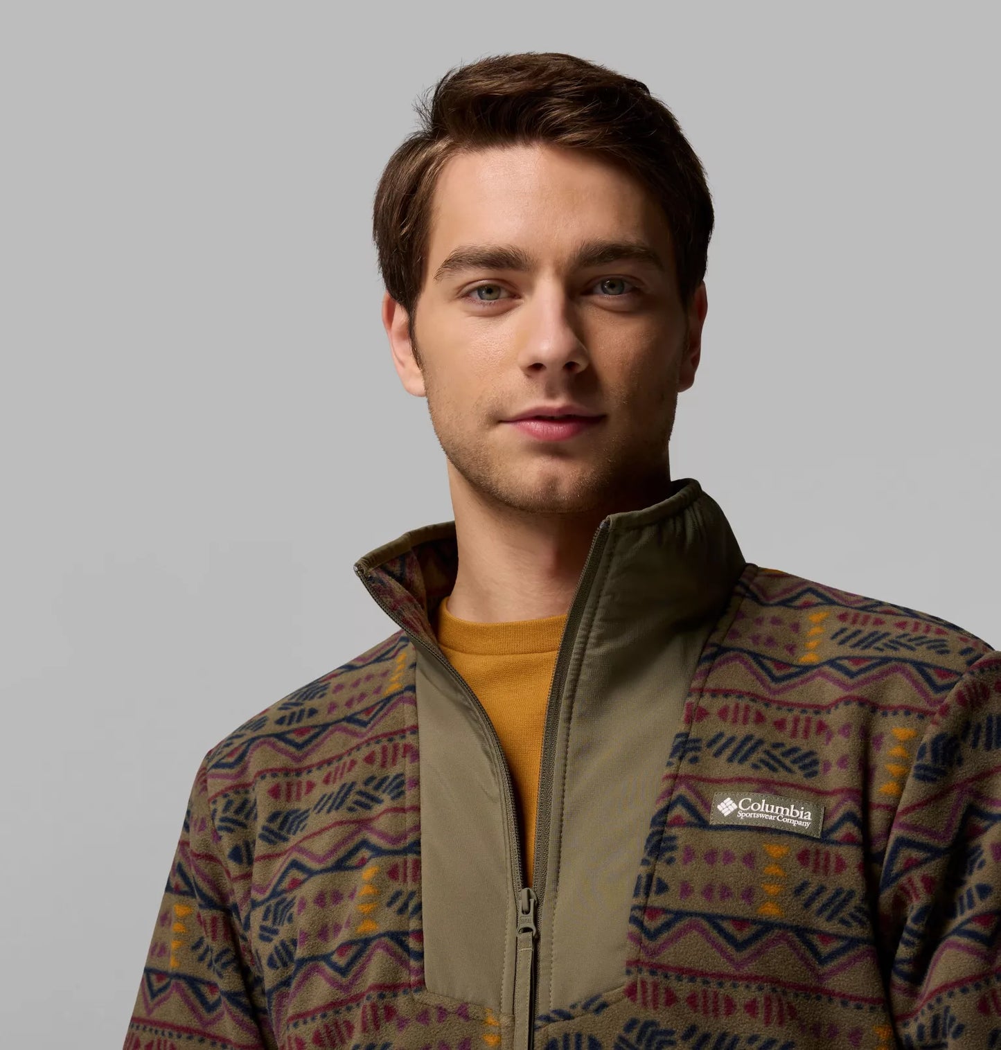 Sequoia Grove Printed Full Zip Fleece