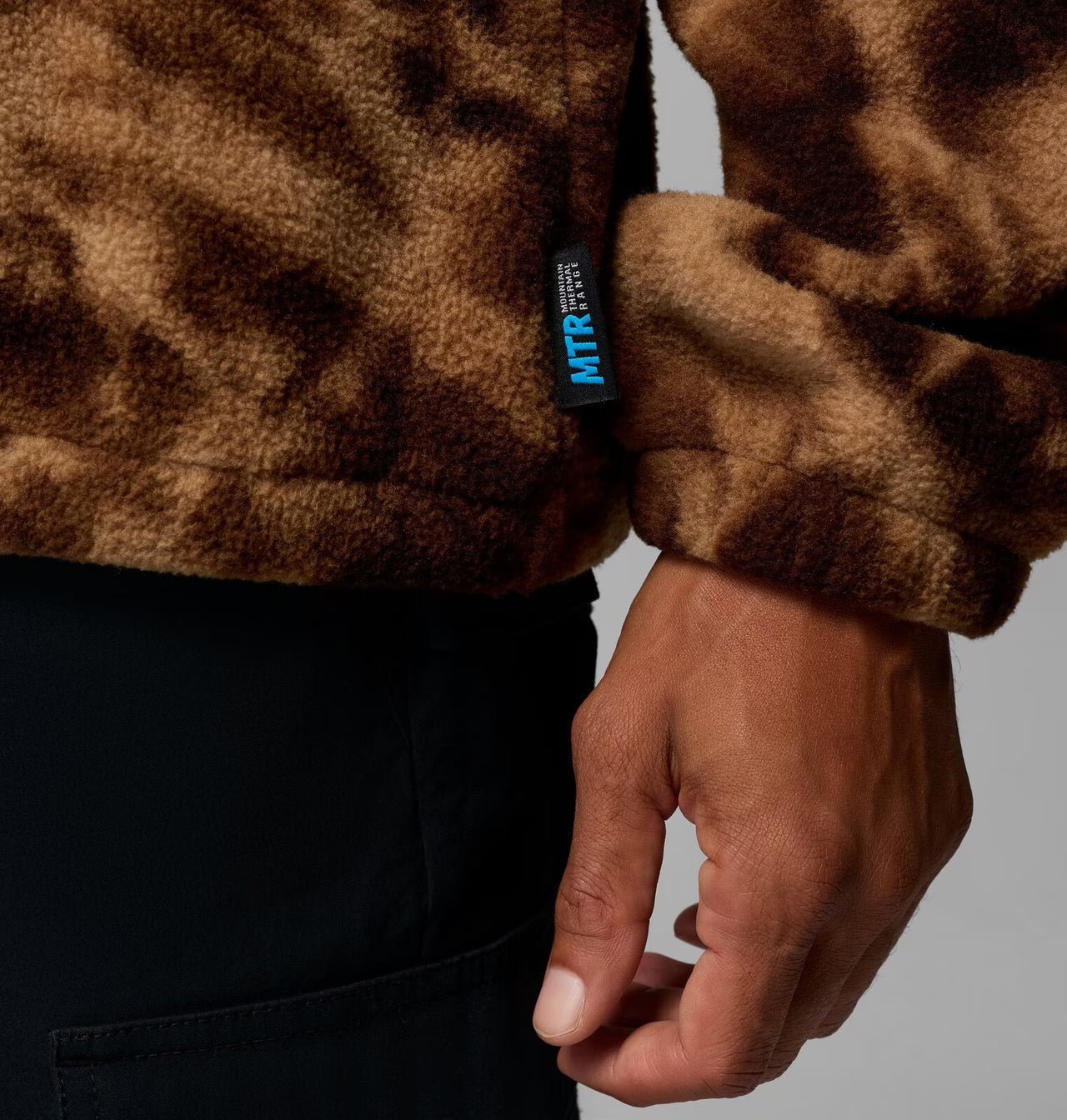 Columbia Timber Crest MTR Printed Half Zip Sherpa Fleece – Men's