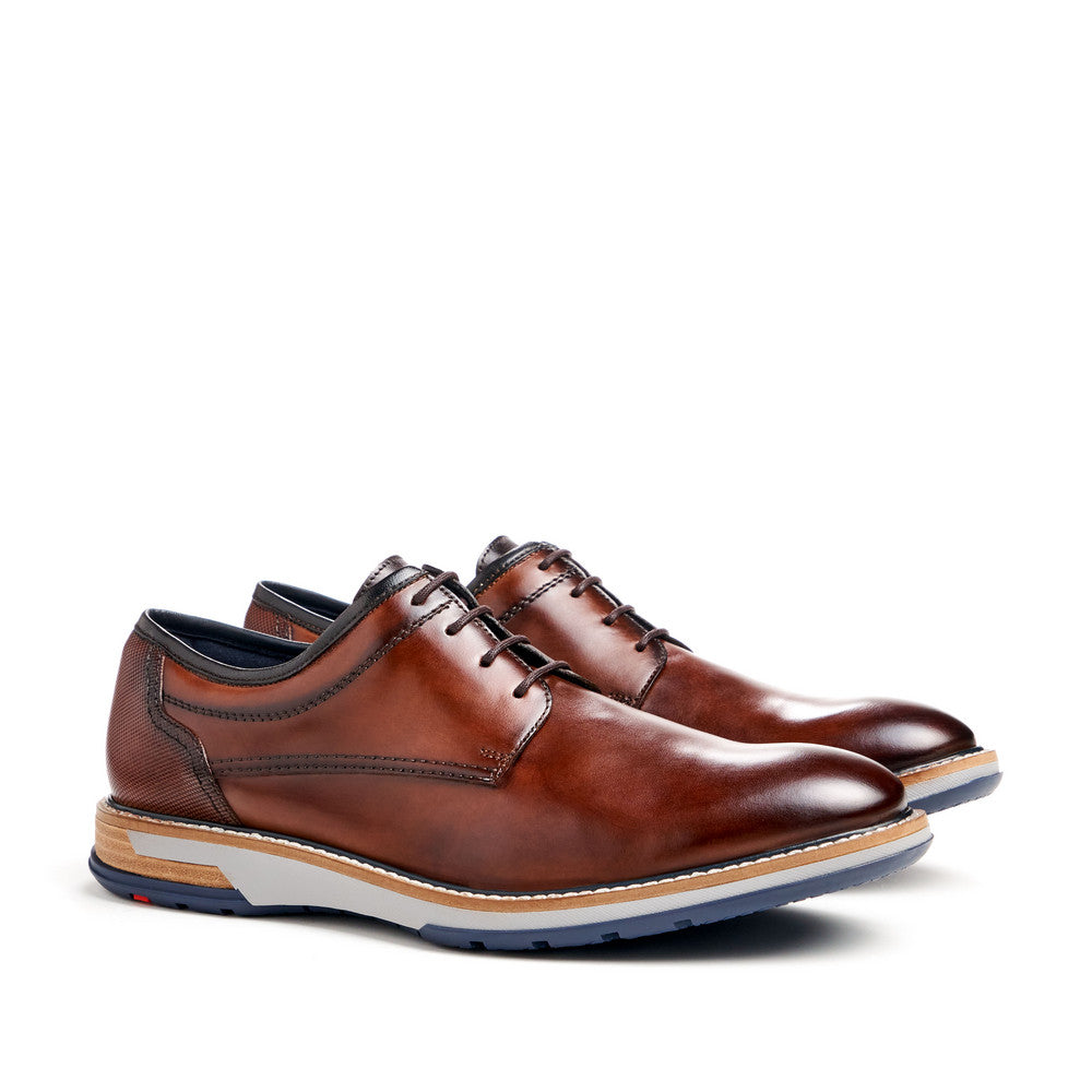 Lloyd Dero Leather Shoe with Rubber Sole