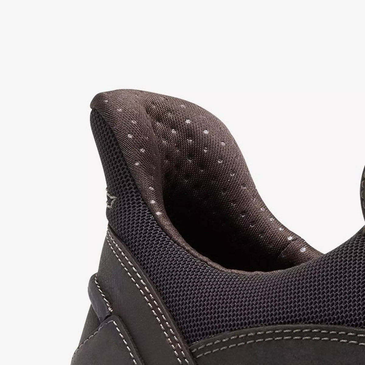 Clarks Mullan Step Leather Slip-On - Dark Brown