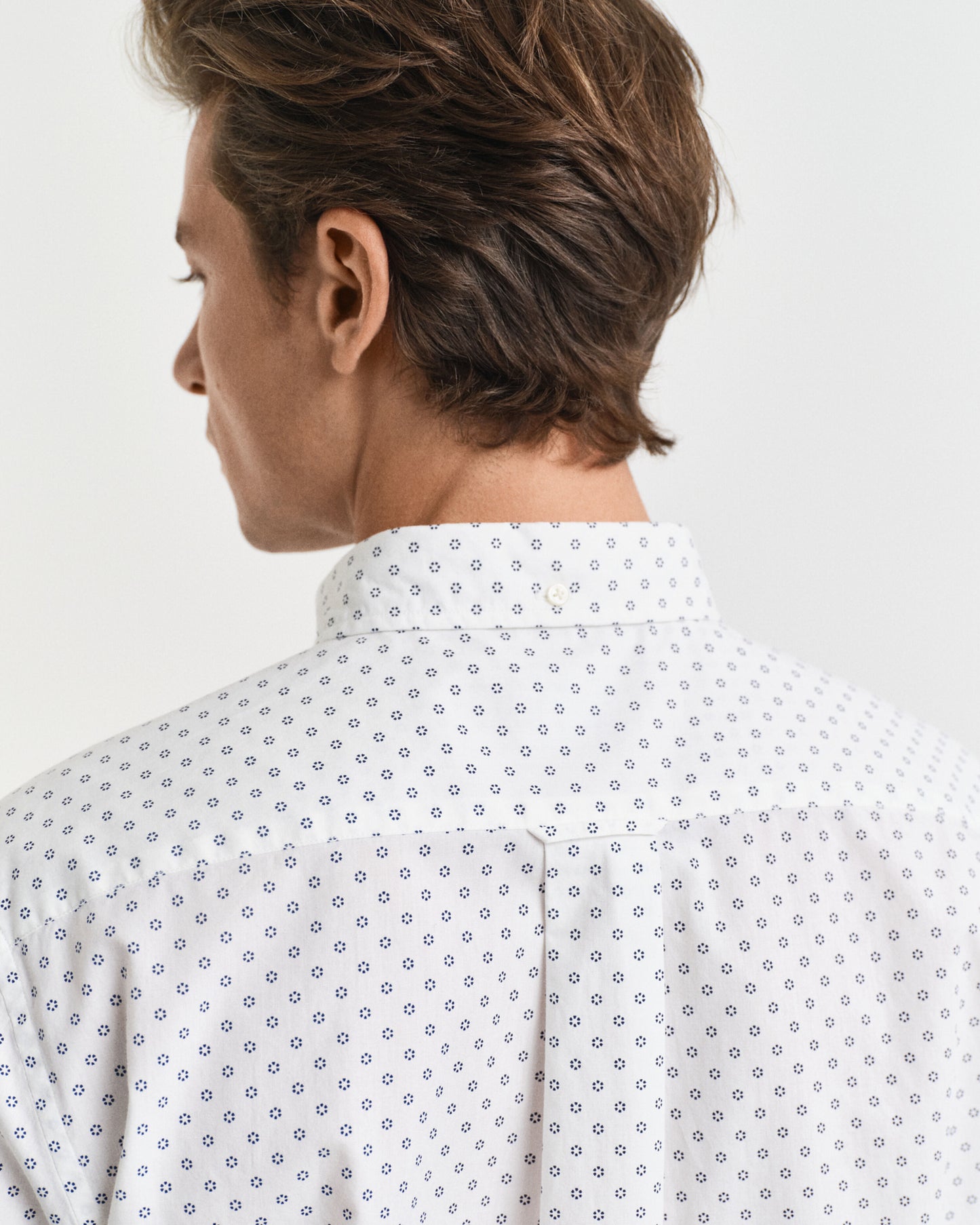 Gant Micro Print Short Sleeve Shirt
