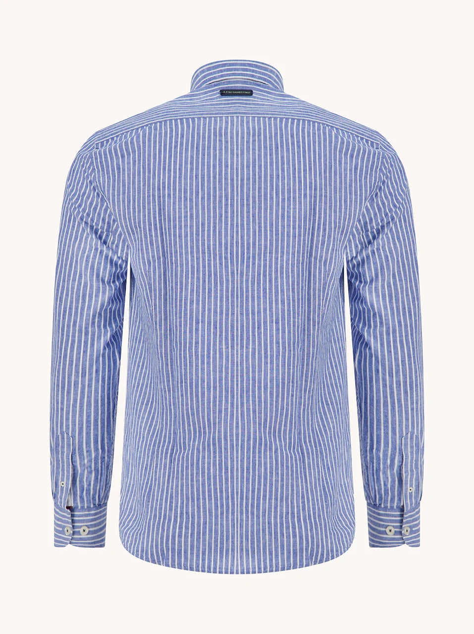Fish Named Fred Linen Stripe Shirt