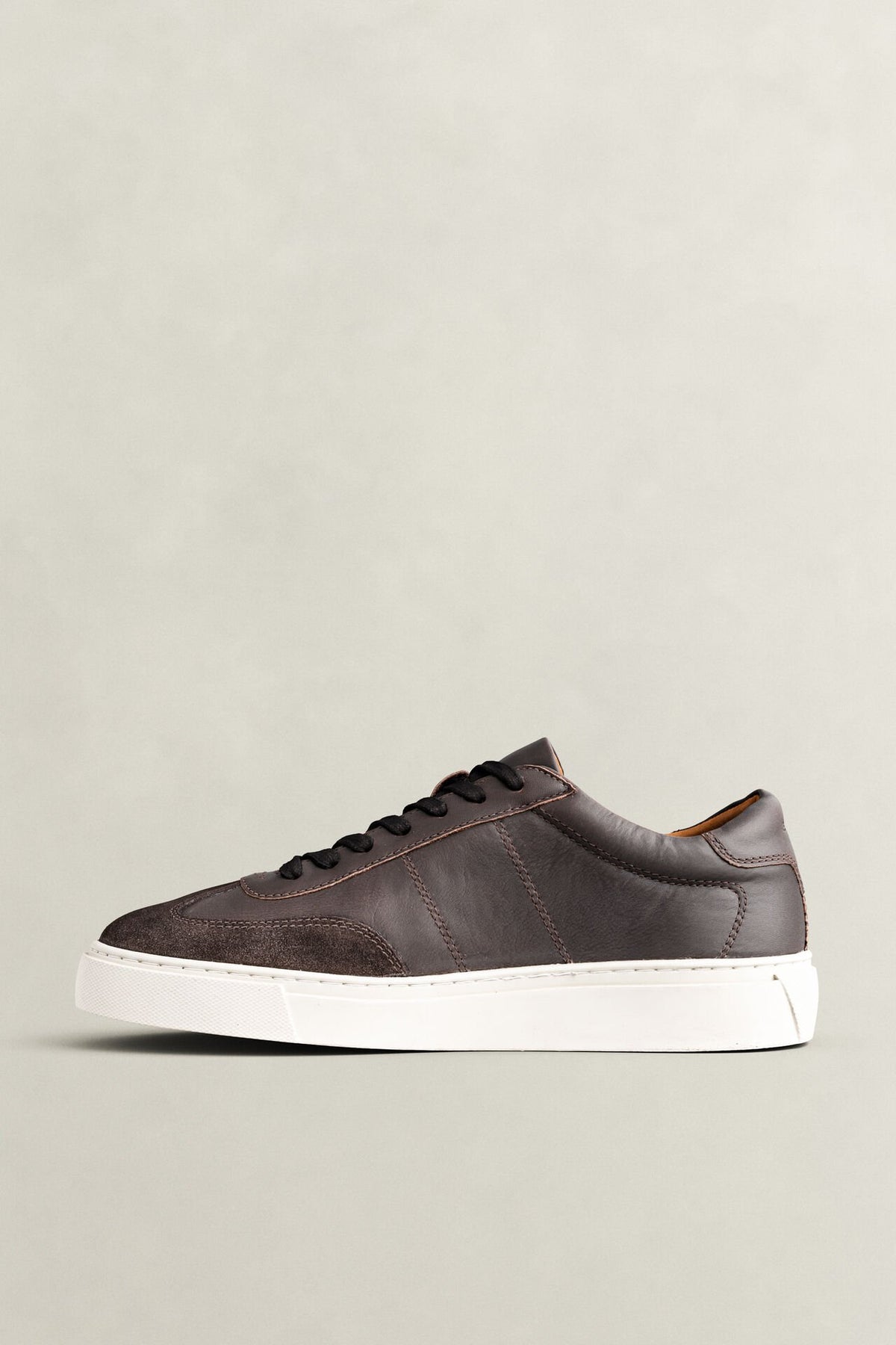 GANT Mc Julien Leather & Suede Sneakers – Dark Brown
