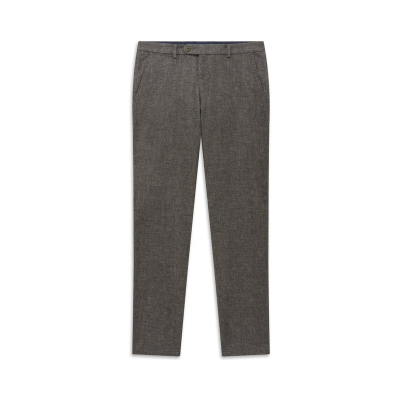 Bugatti Textured Modern Fit Trousers - Brown