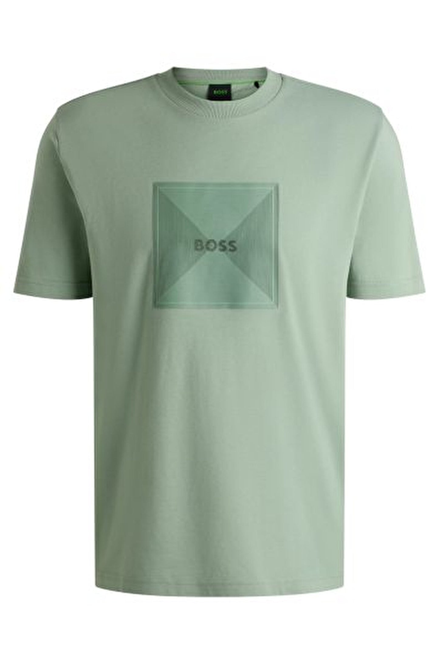 Boss Cotton-jersey T-shirt with fineline logo artwork