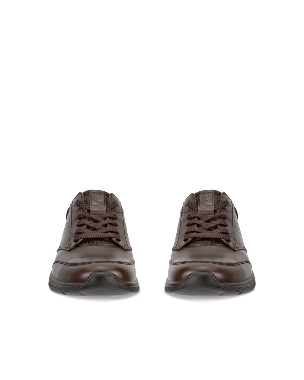 ECCO Irving Leather Lace Up Shoe - Brown