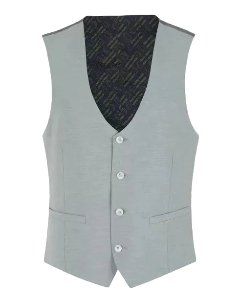 Remus Uomo Strecth Slim Fit Massa Waistcoat