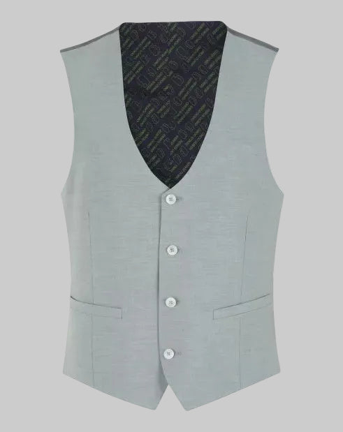Remus Uomo Strecth Slim Fit Massa Waistcoat