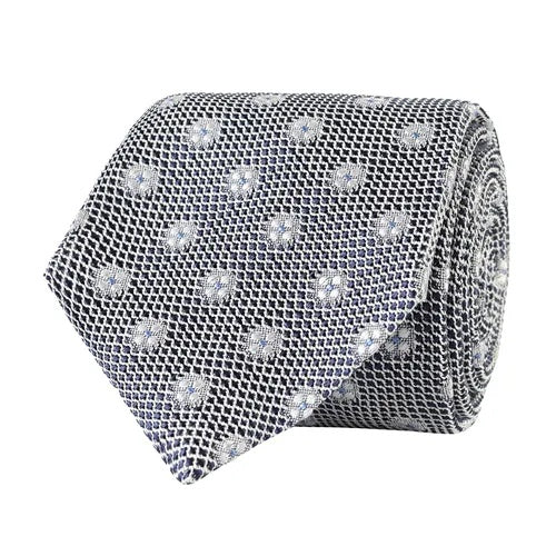 Amanda Christensen Patterened Classic Silk Tie