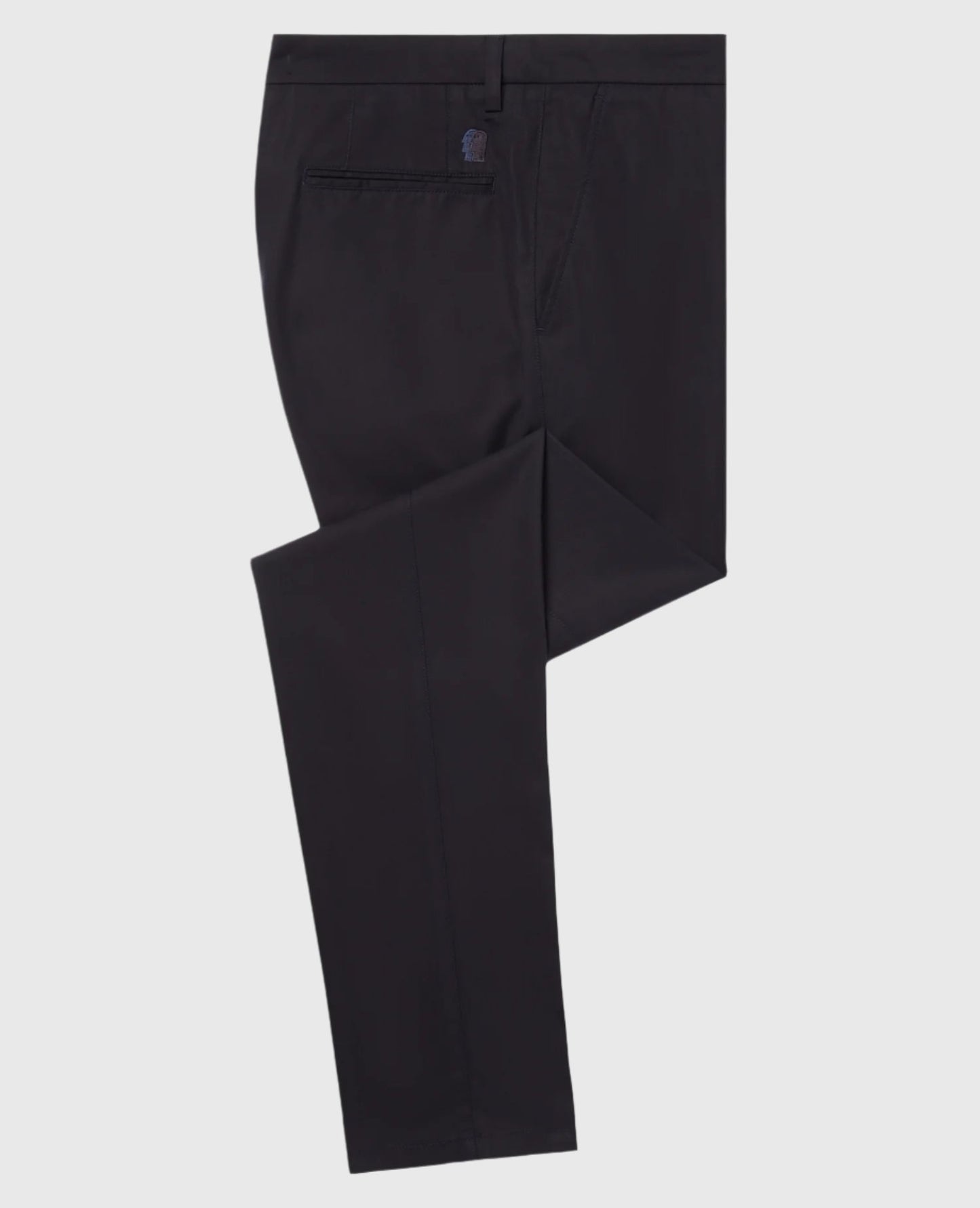 Remus Uomo Black Edison Casual Trousers