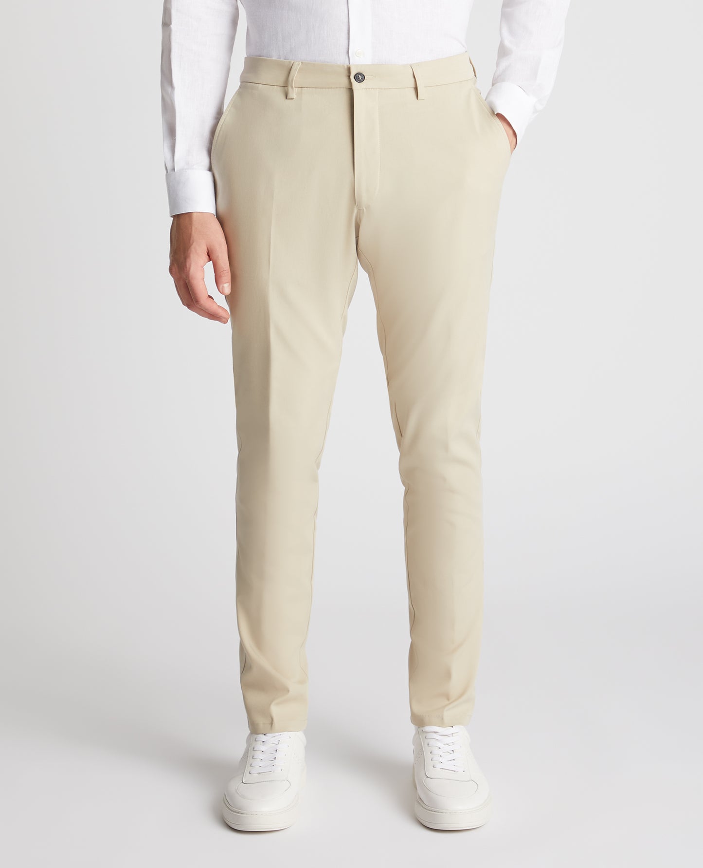 Remus Uomo Black Edison Casual Trousers