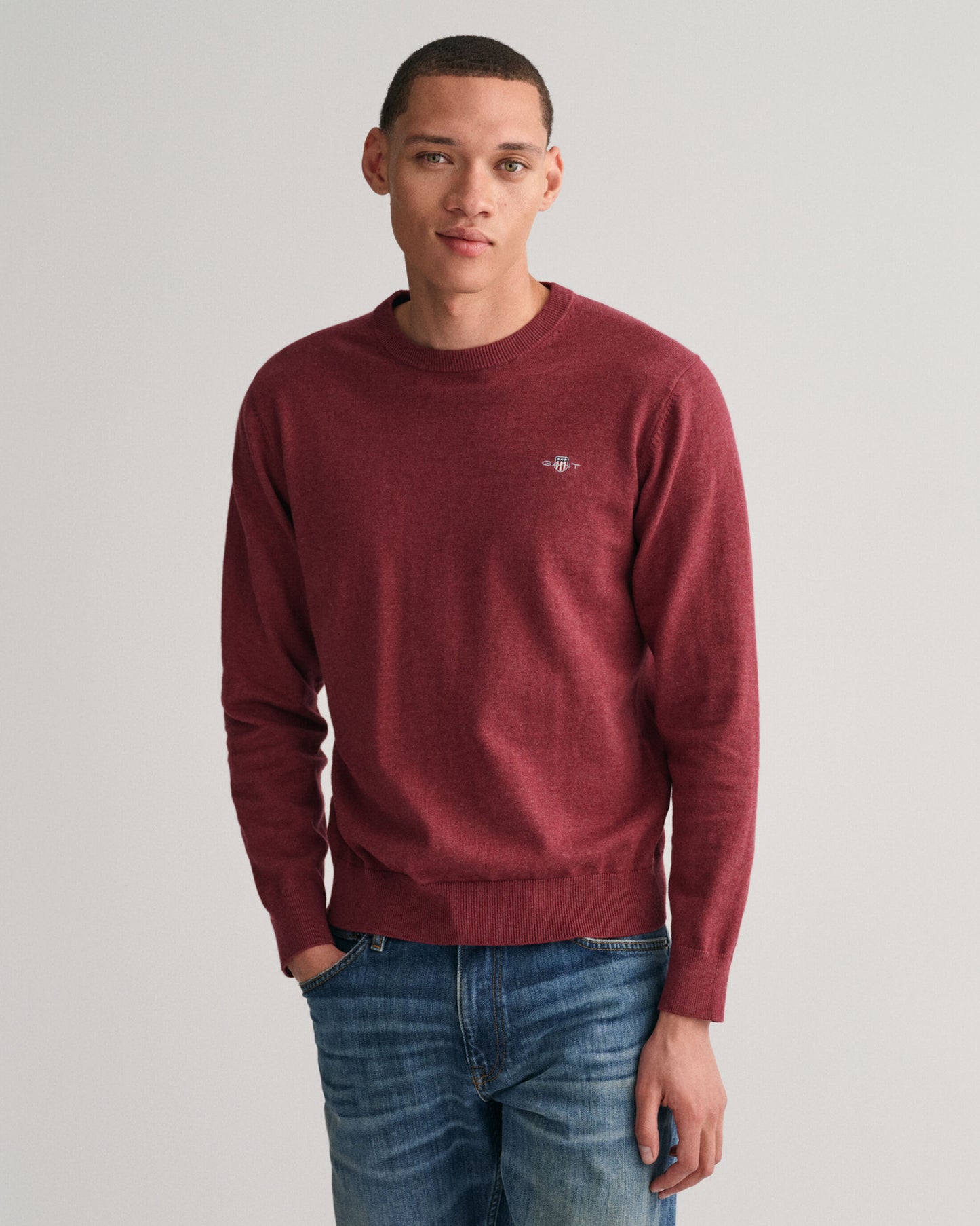 Gant Classic Cotton Crewneck Jumper