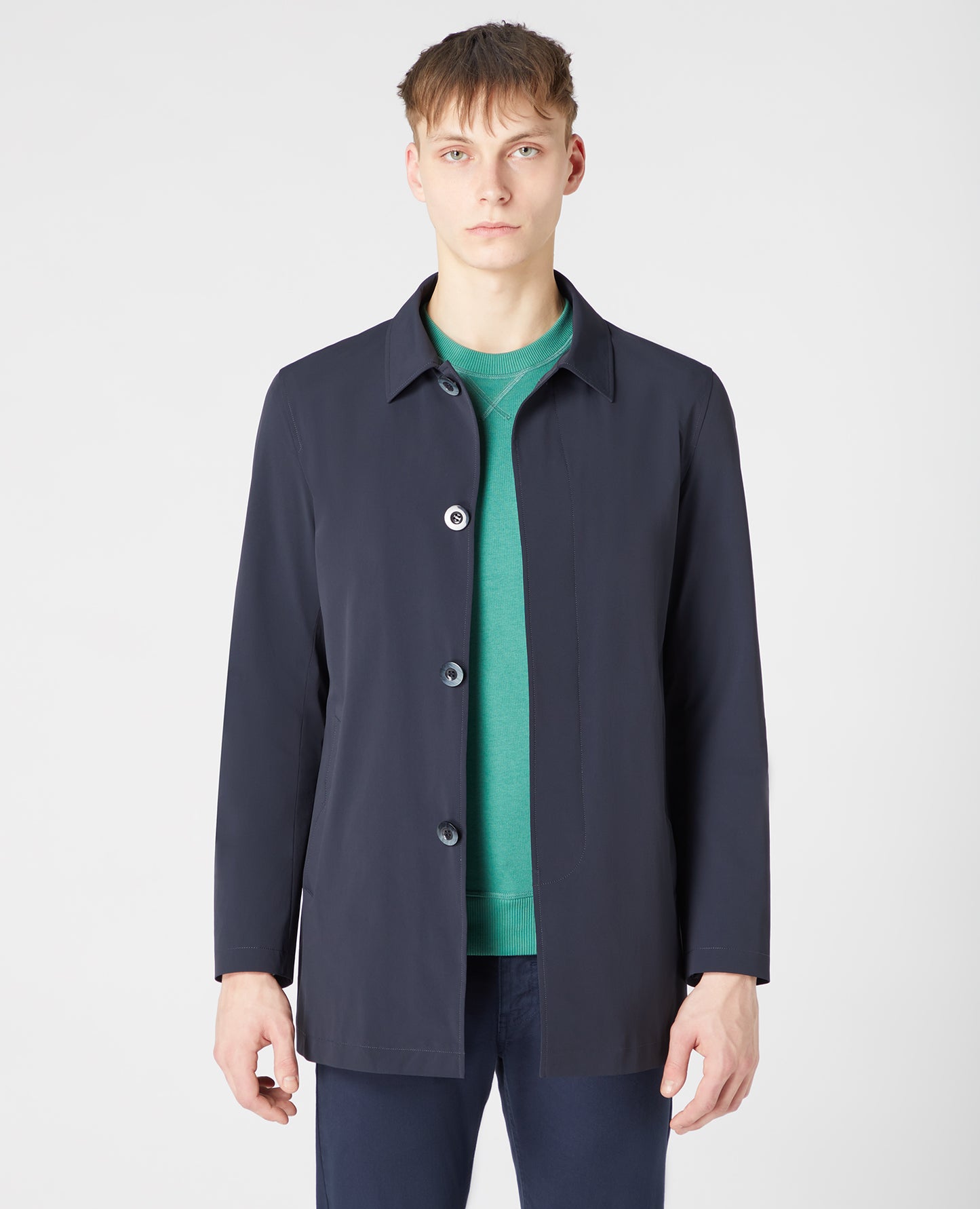 Remus Uomo Beige Remi Casual Coat