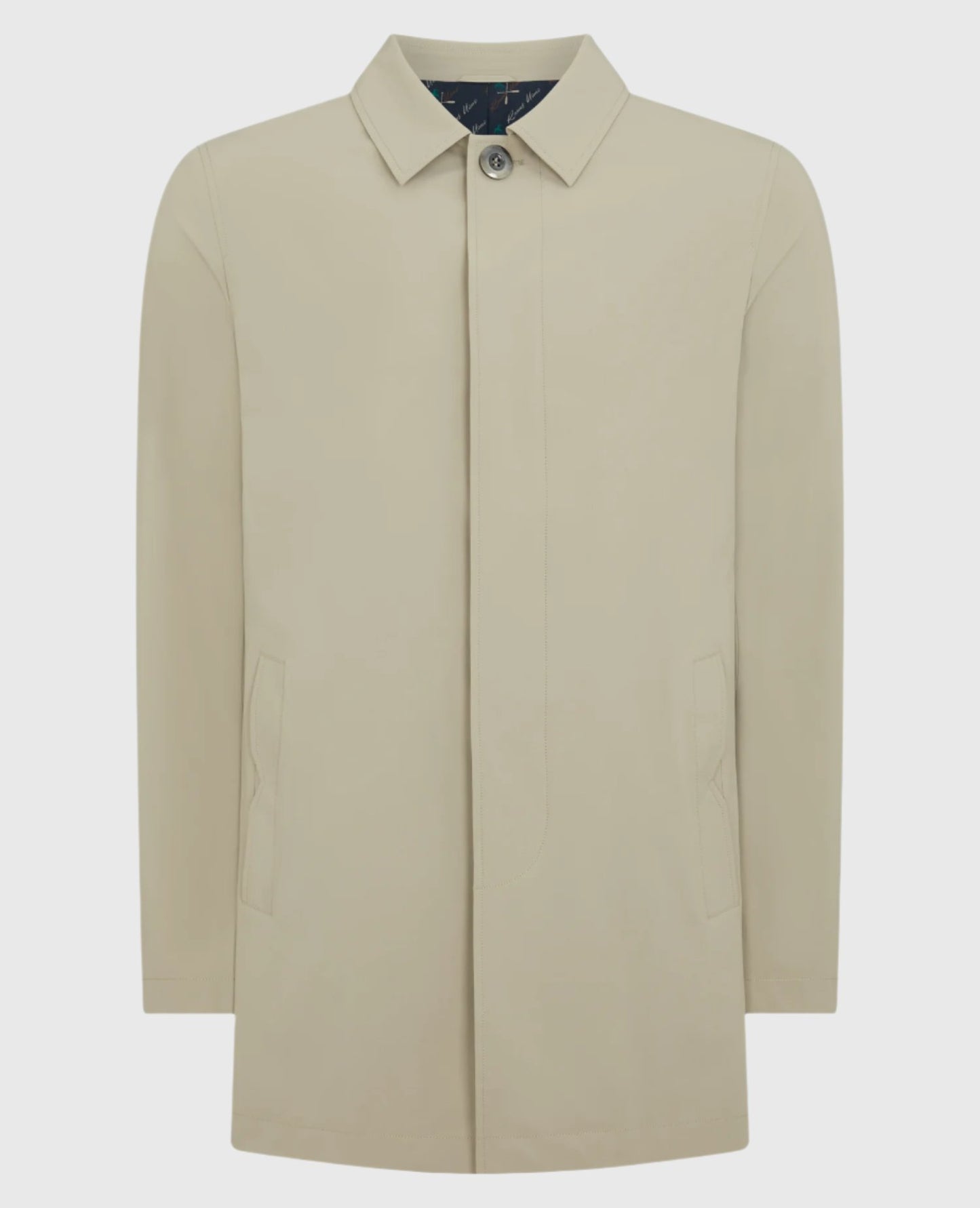 Remus Uomo Beige Remi Casual Coat
