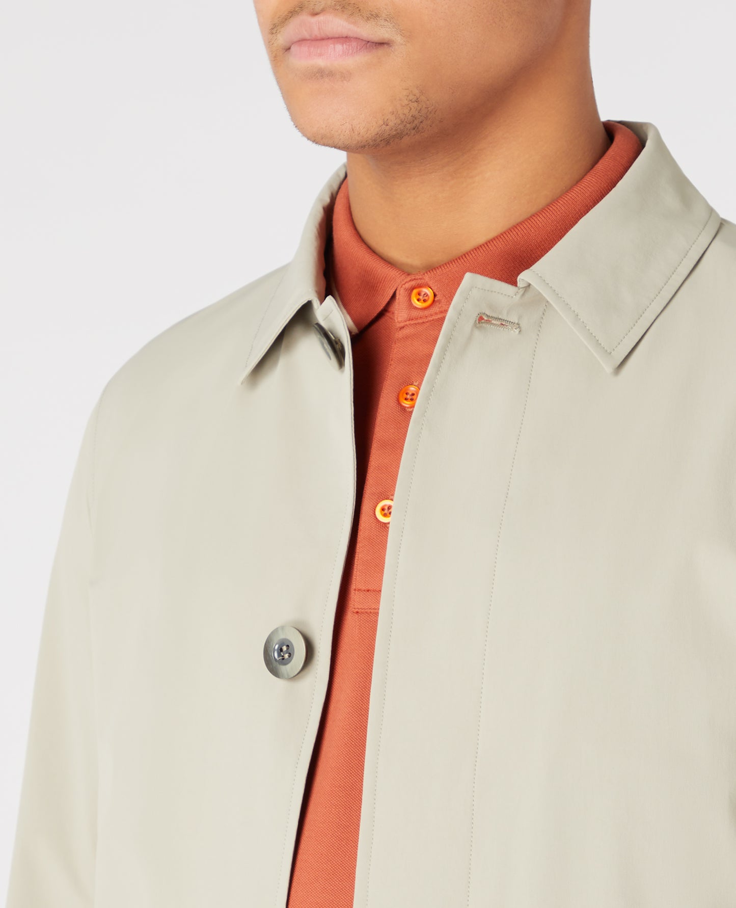 Remus Uomo Beige Remi Casual Coat