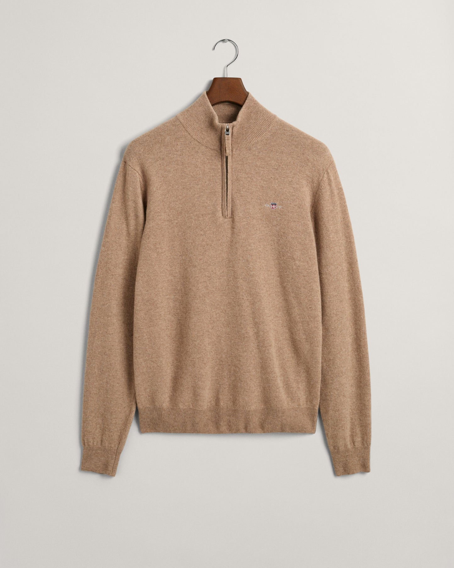 Gant Superfine Lambswool Half-Zip Sweater