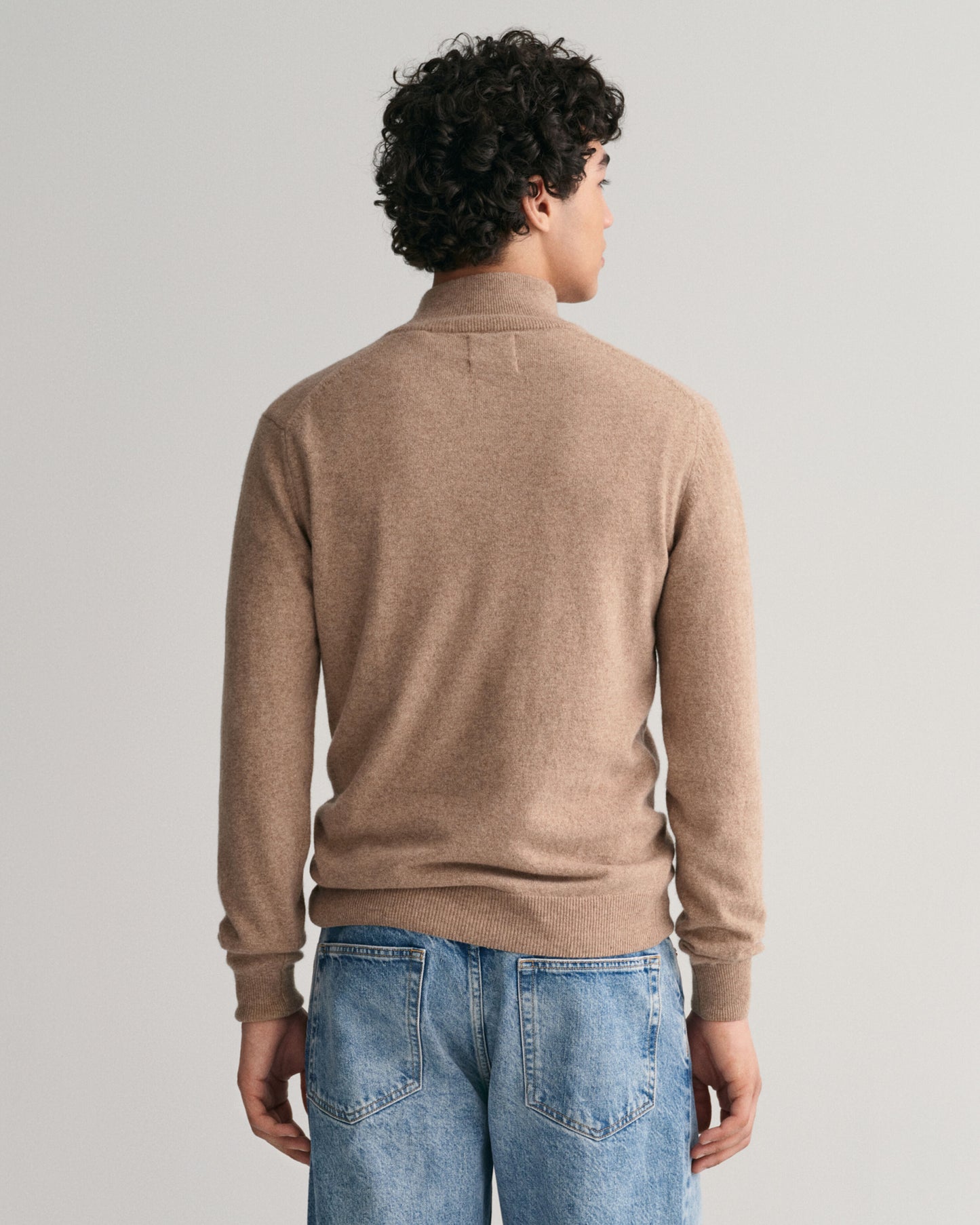Gant Superfine Lambswool Half-Zip Sweater