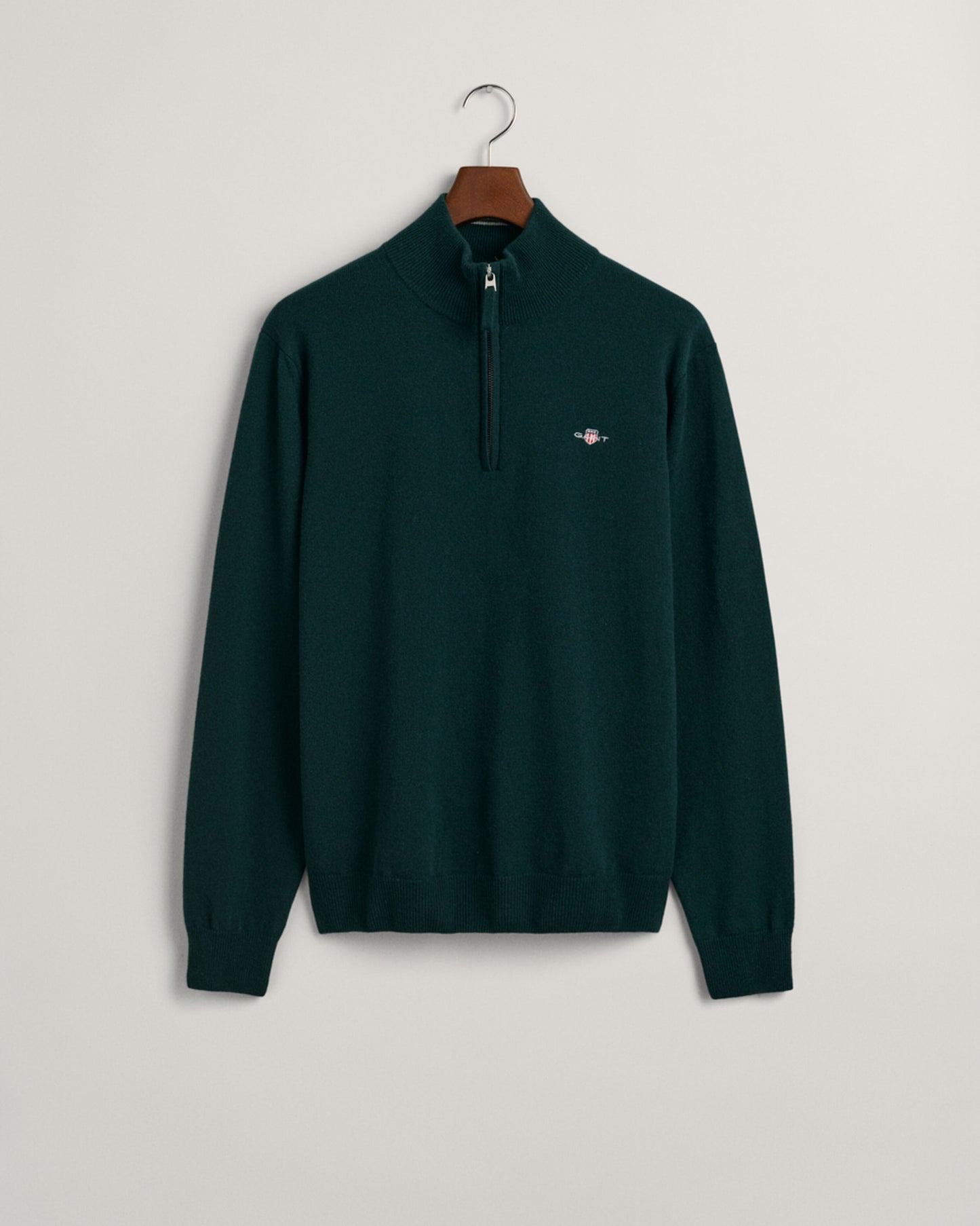 Gant Superfine Lambswool Half-Zip Sweater