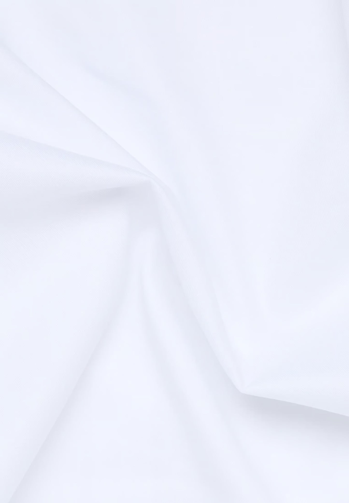 COMFORT FIT Cover Shirt in white plain