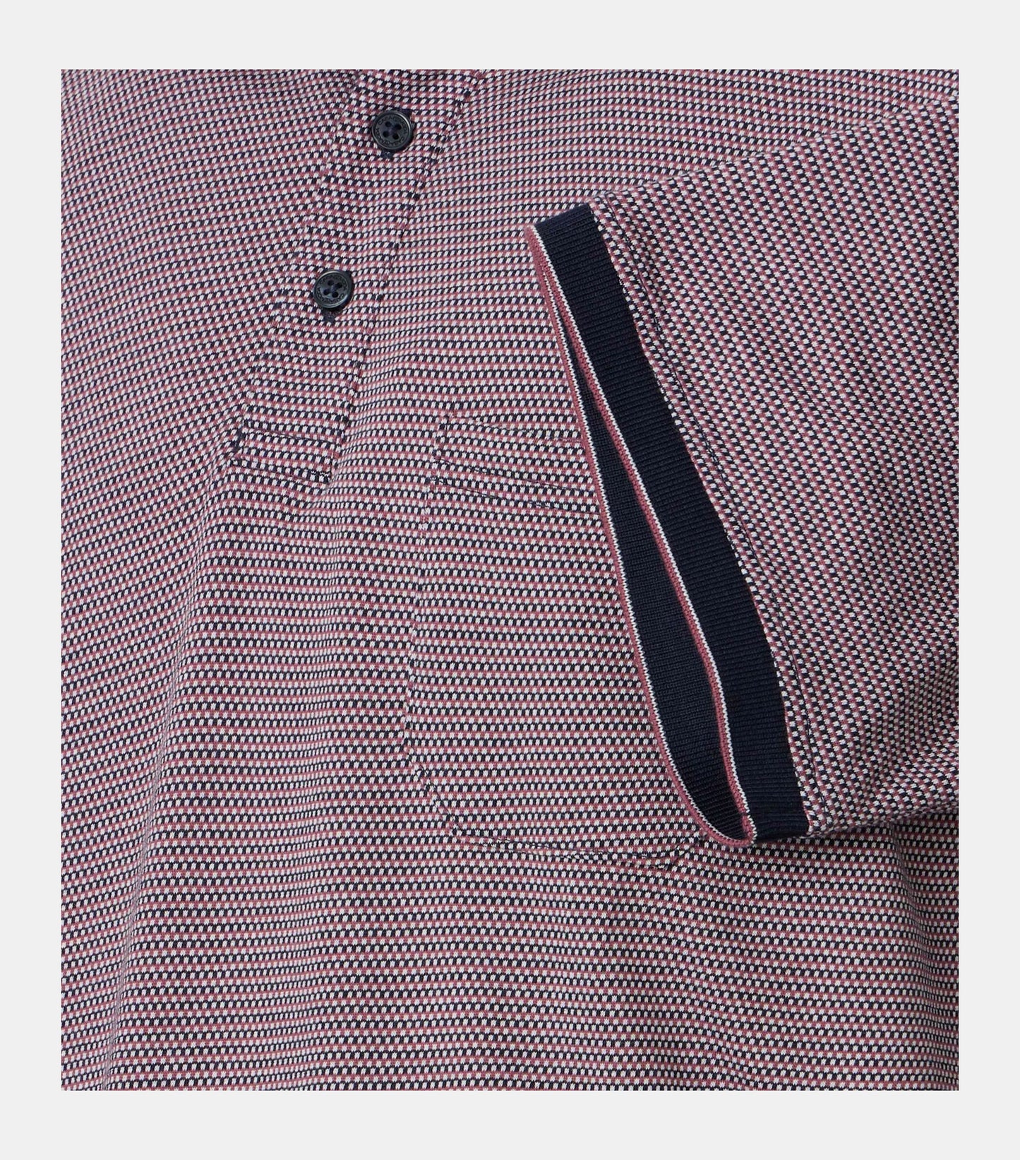 Casa Moda Textured Polo Shirt