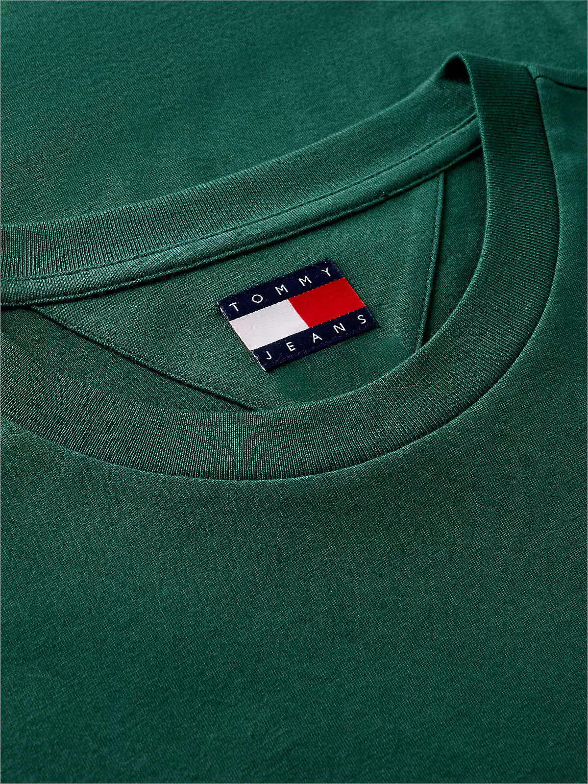 Tommy Jeans Signature Chest T-Shirt – Velvet Green