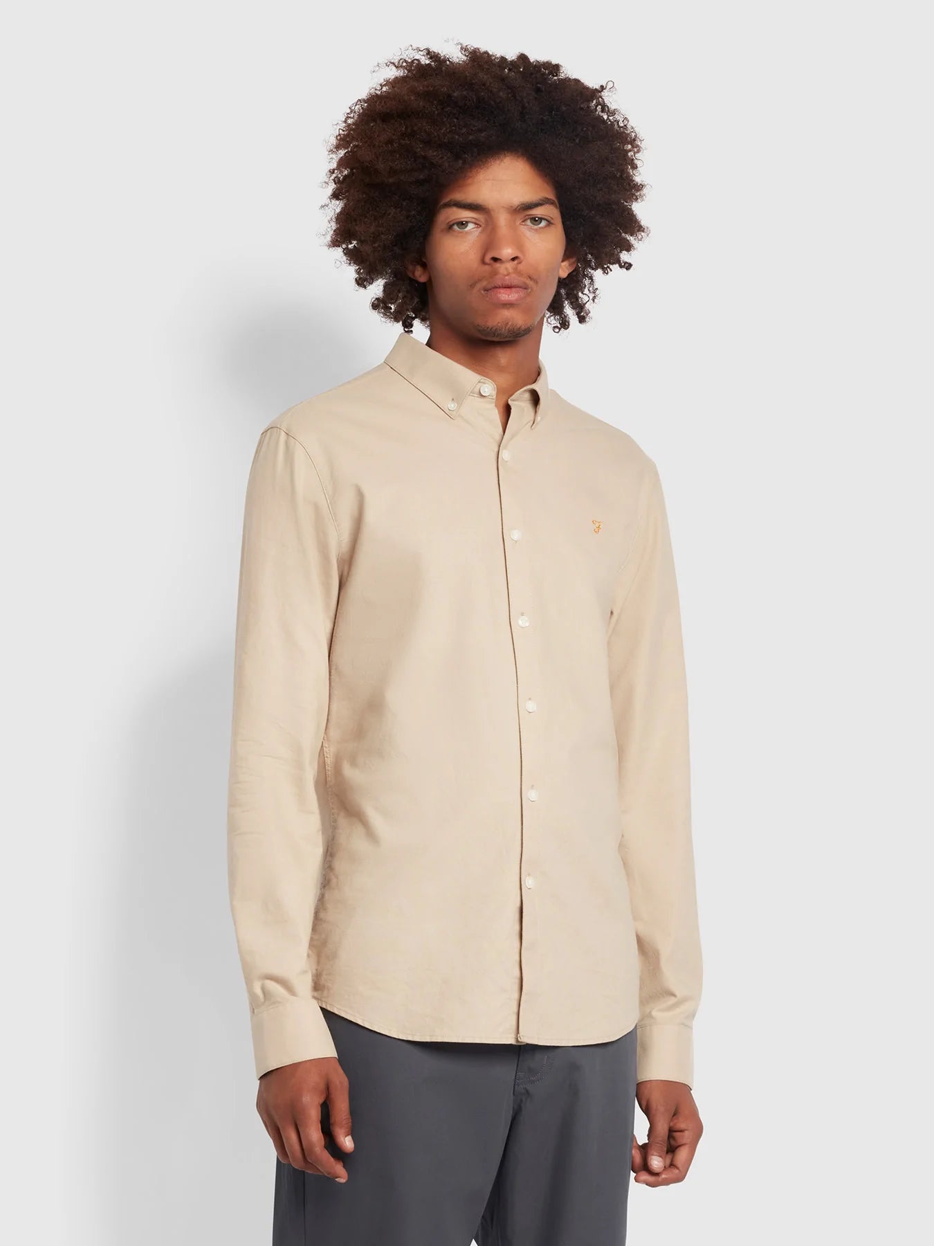 Farah Brewer Long Sleeve BD Shirt