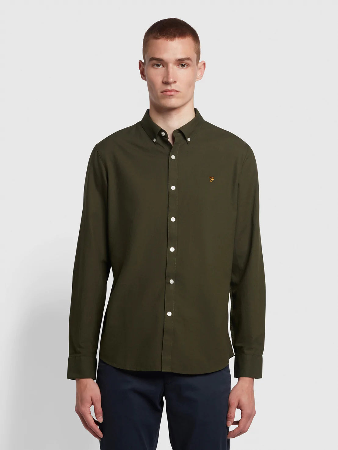 Farah Brewer Long Sleeve BD Shirt