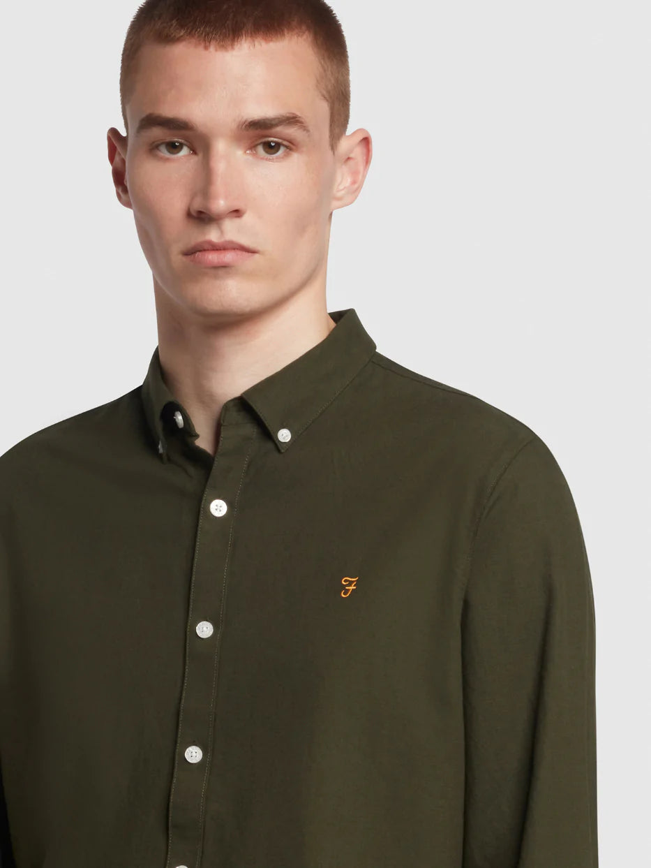 Farah Brewer Long Sleeve BD Shirt