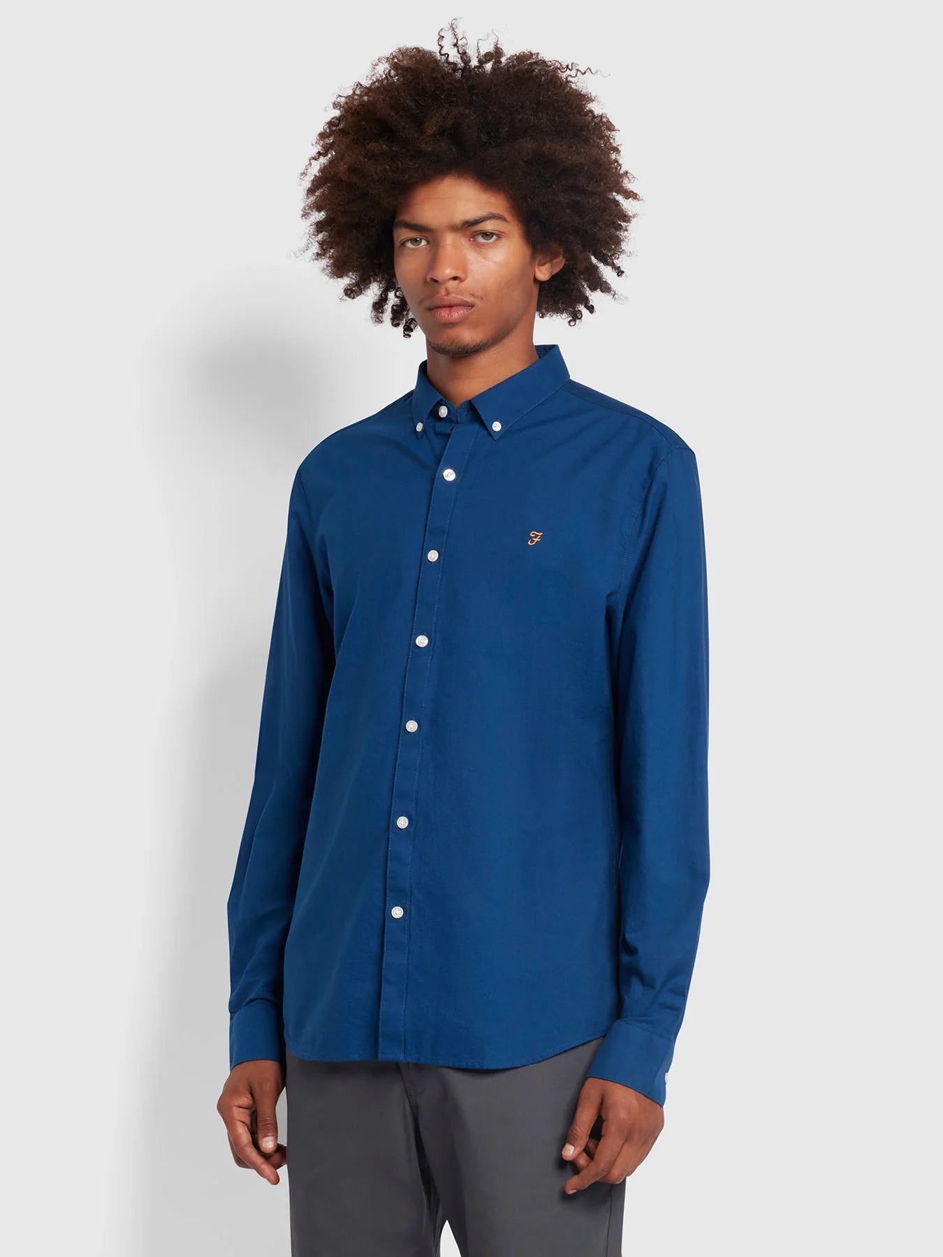 Farah Brewer Long Sleeve BD Shirt