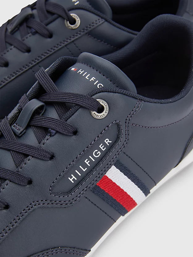 Tommy Hilfiger Classic Webbing Leather Cupsole Trainers