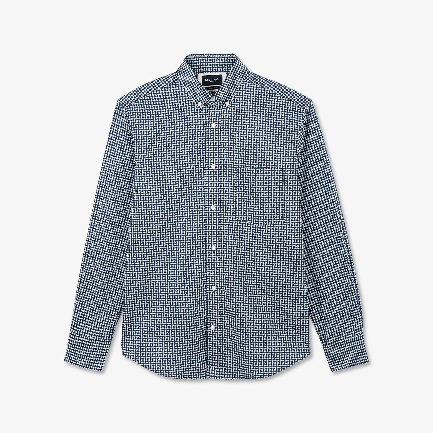 Eden Park Cotton Shirt with Exclusive Print
