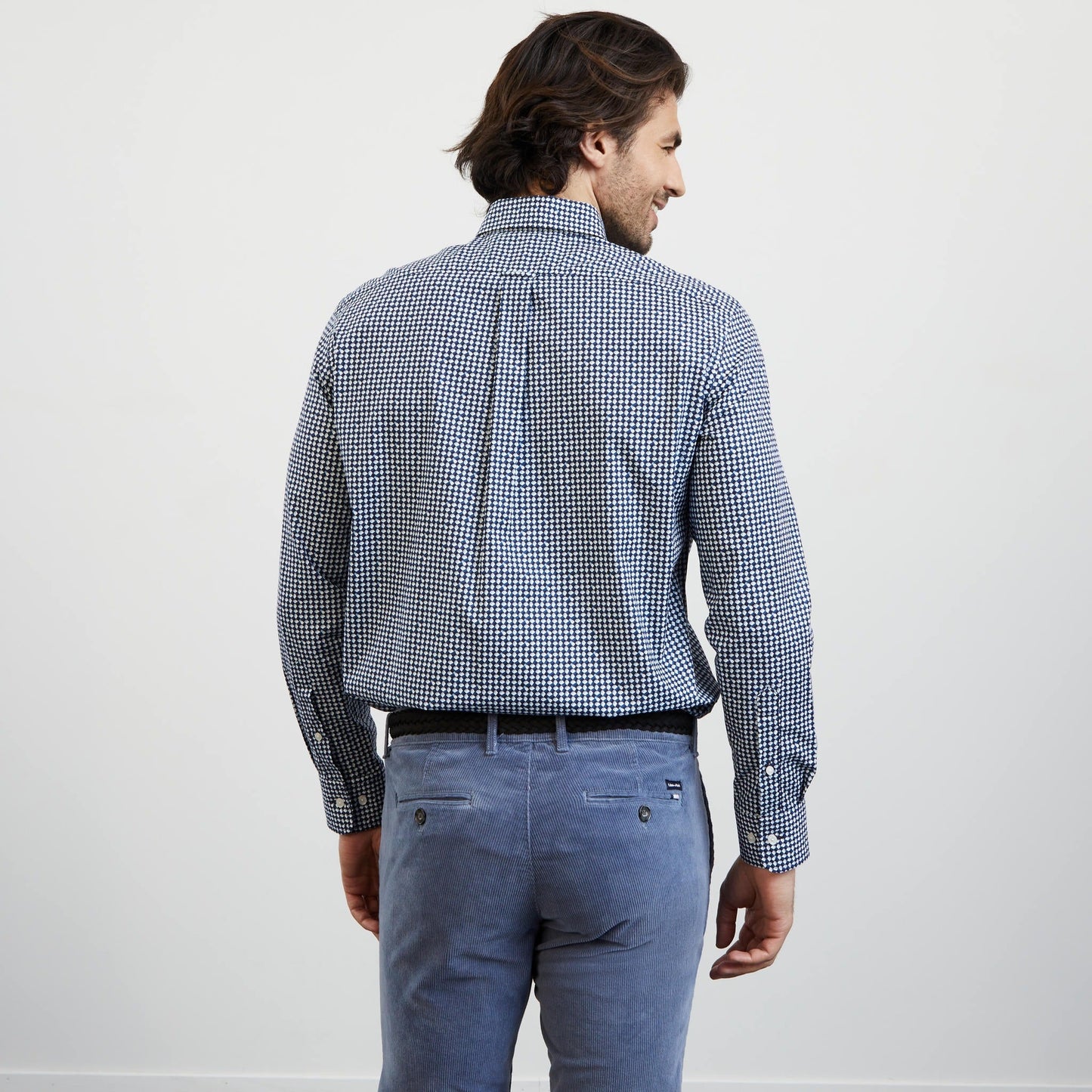 Eden Park Cotton Shirt with Exclusive Print
