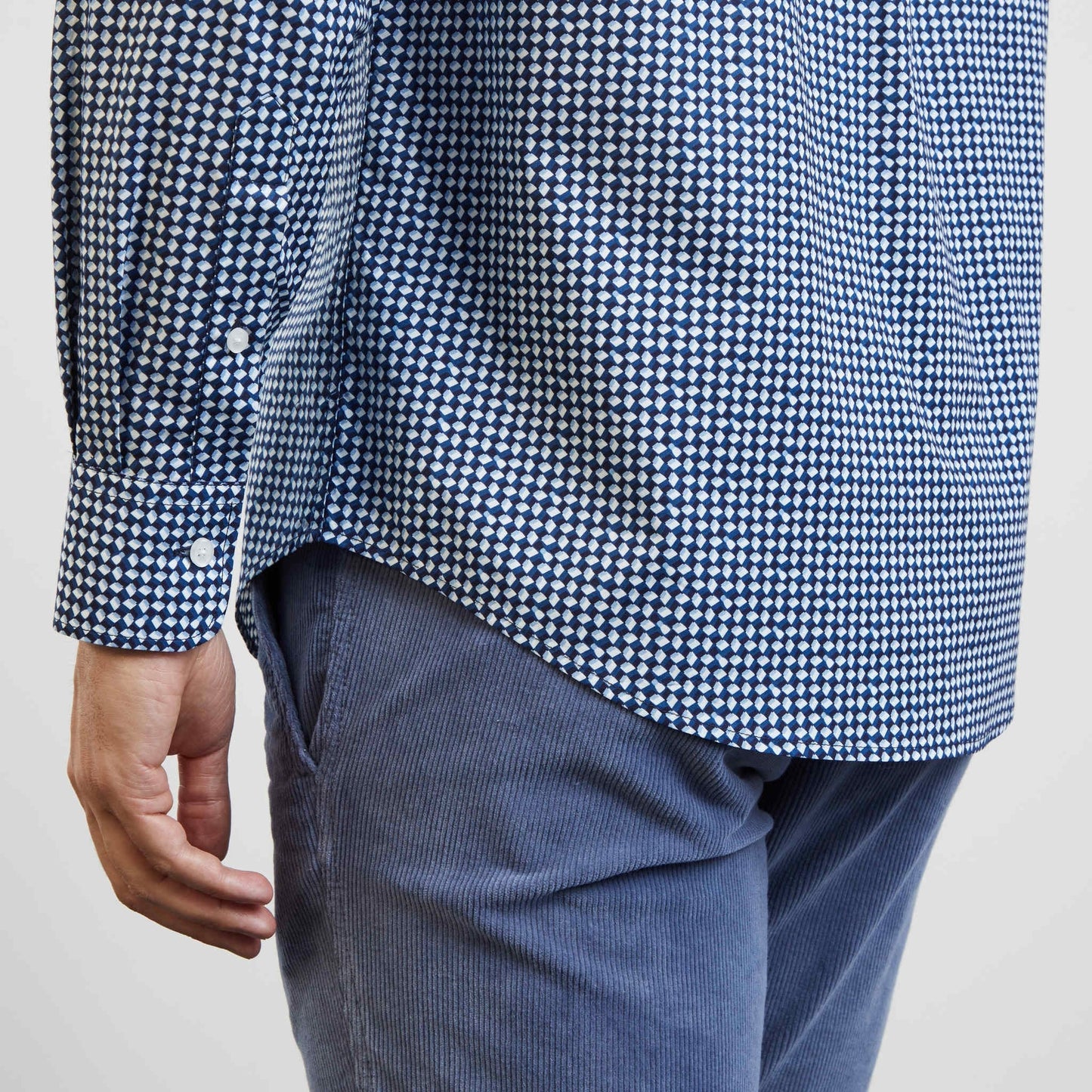 Eden Park Cotton Shirt with Exclusive Print