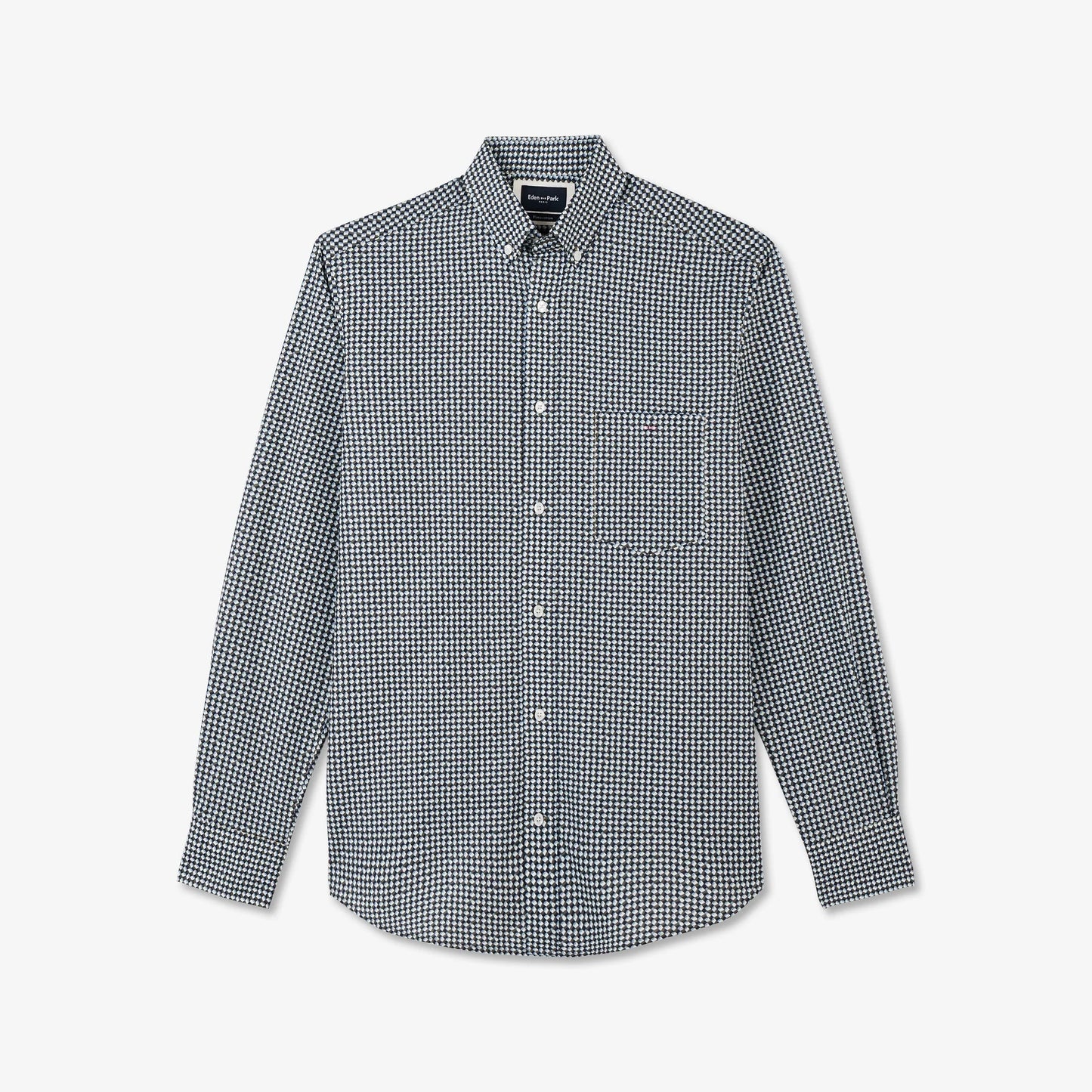 Eden Park Cotton Shirt with Exclusive Print