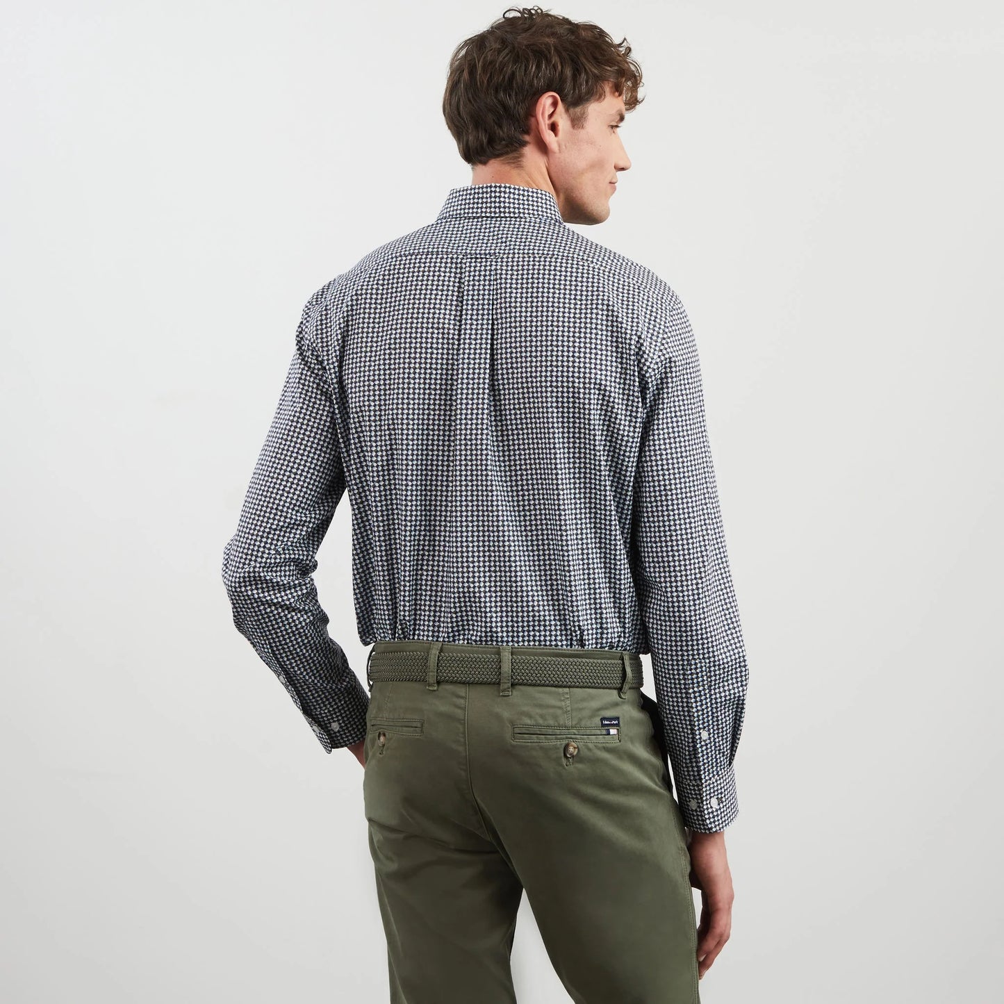 Eden Park Cotton Shirt with Exclusive Print