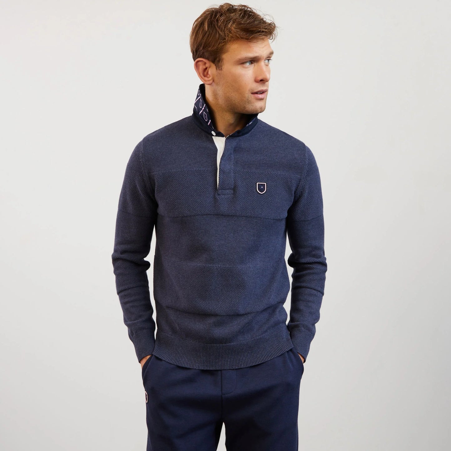 Eden Park Striped Tonal Jumper