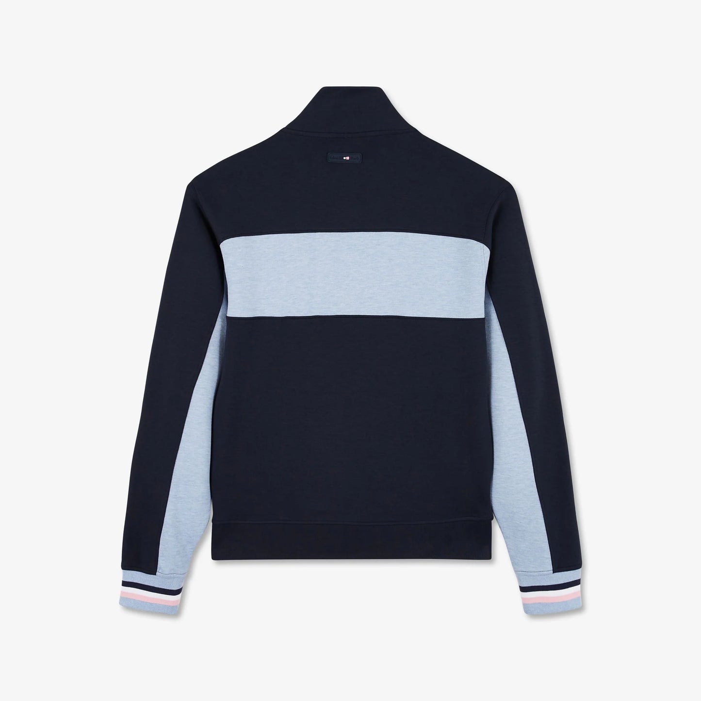 Eden Park Colourblock Zipped Sweatshirt