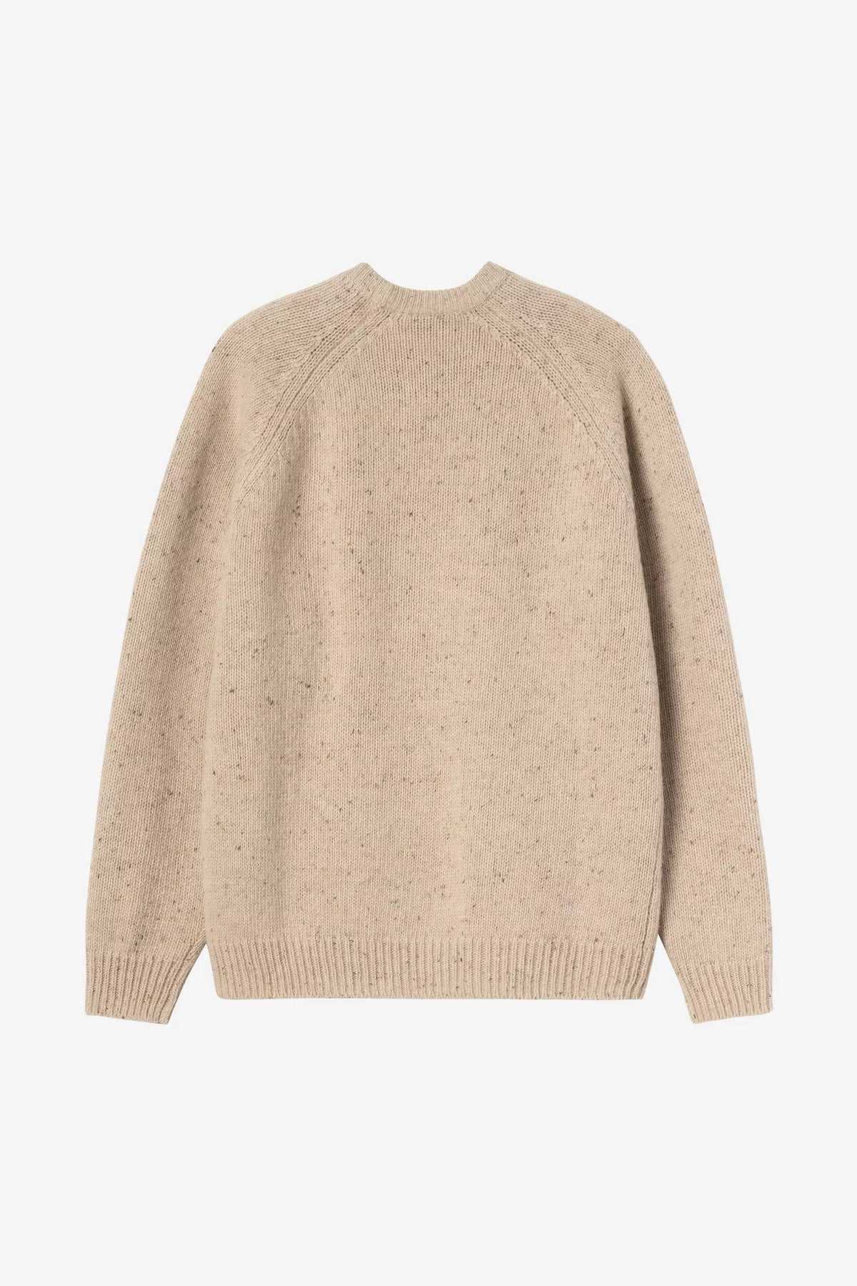 Carhartt WIP Anglistic Sweater – Speckled Fleur de Sel