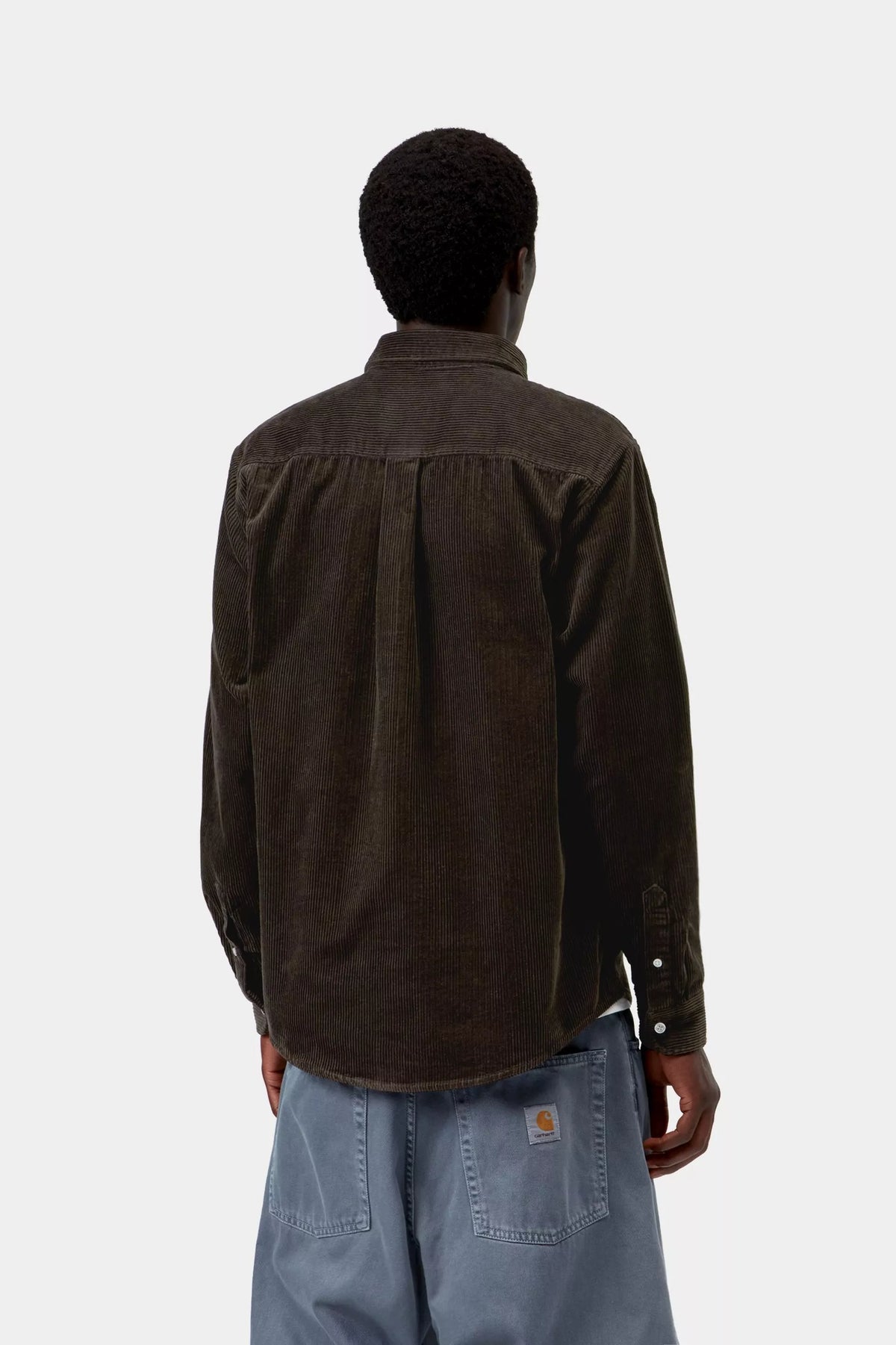 Carhartt WIP Madison Cord Shirt - Tobacco
